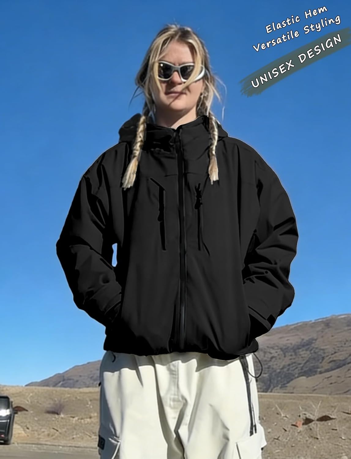 GSOU SNOW Men's Ski Jacket Snowboard Snow Coat Waterproof Windproof Insulated Winter Hooded Snow Sports Outerwear - Image 2