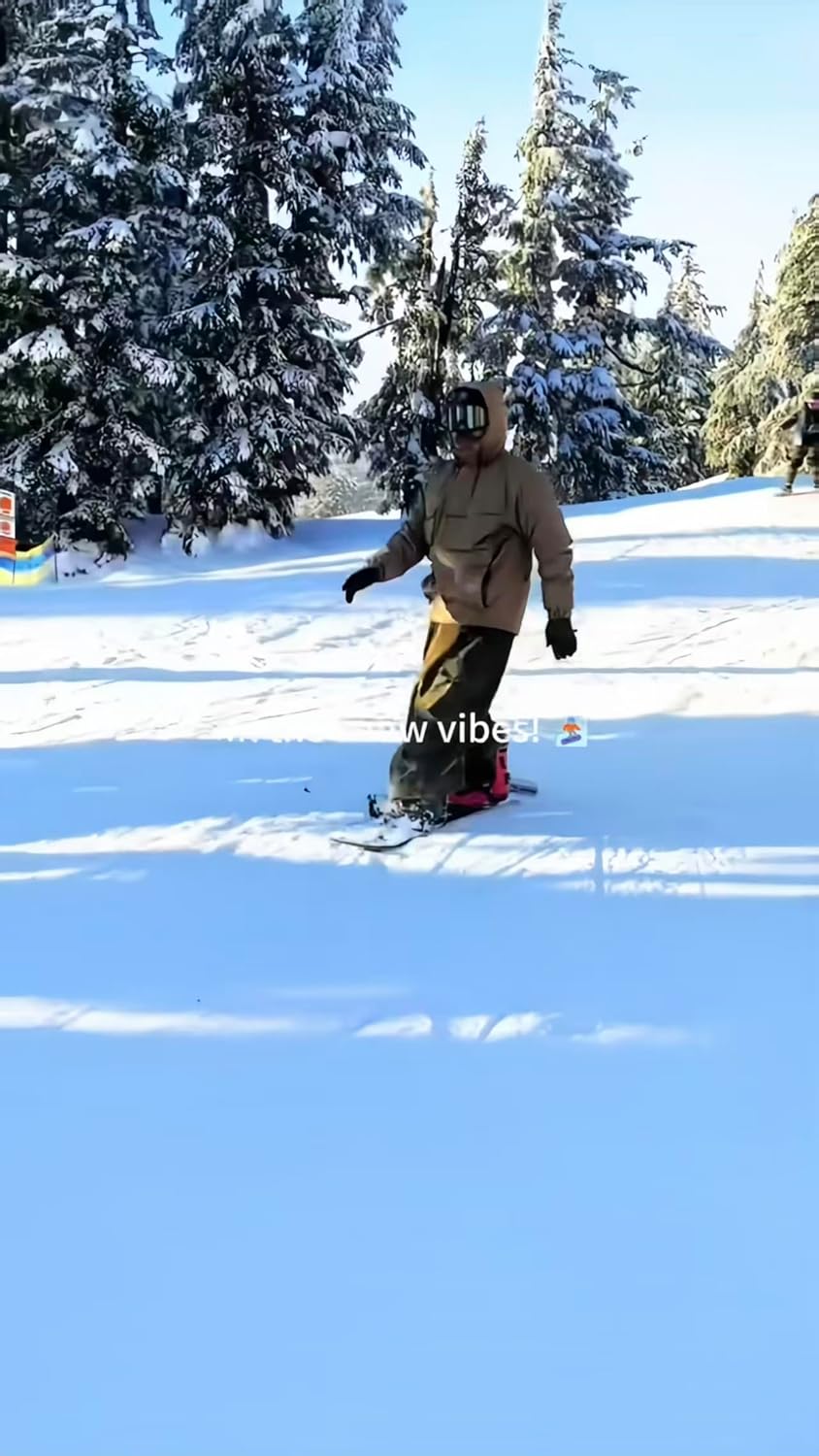 GSOU SNOW Men Snowboard Jacket Ski Coat Snow Pullover Hooded Winter Outdoor Sports Waterproof Windproof - Image 2