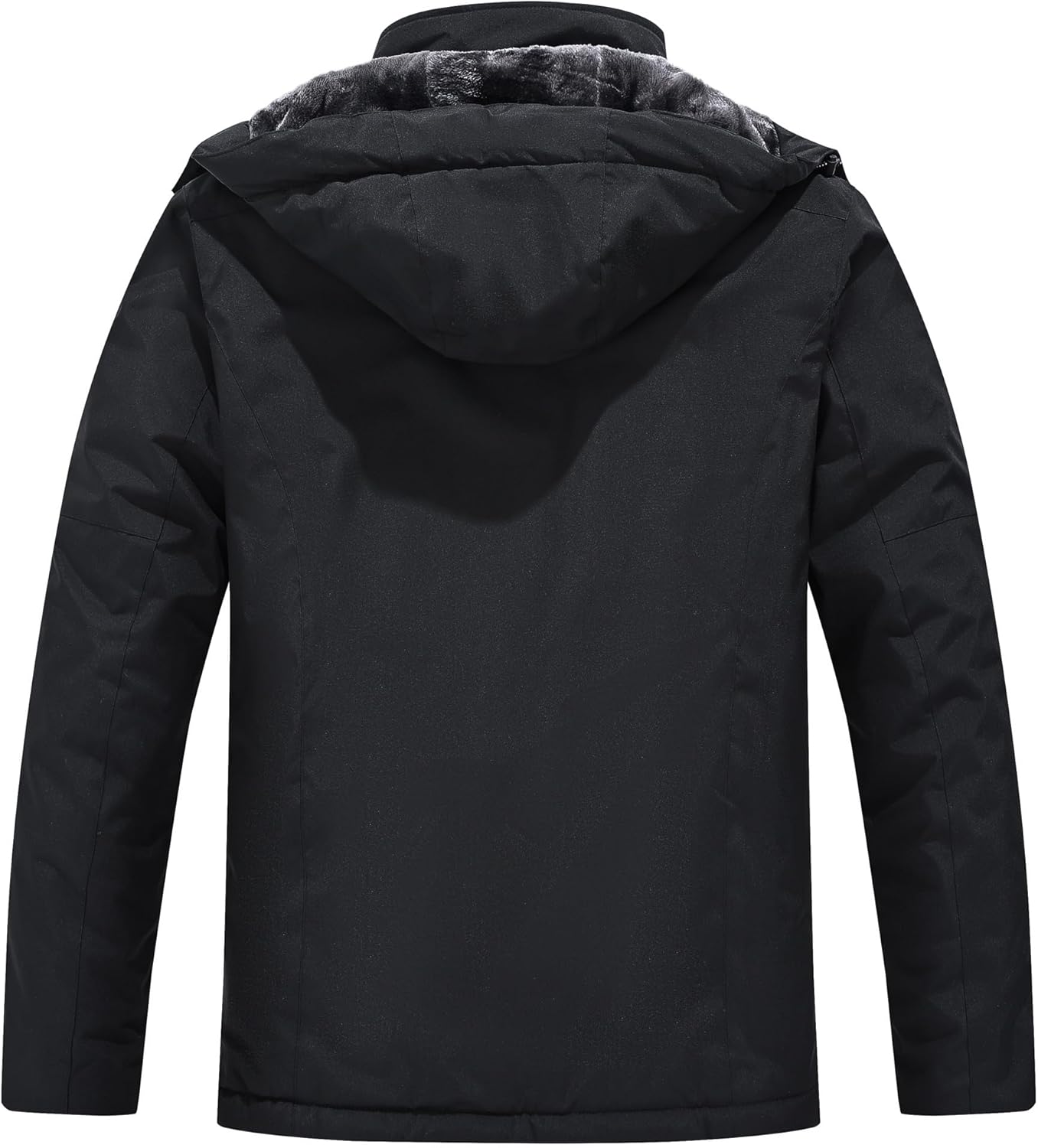 QMP Winter Jackets For Men with Hoode Ski Snow Snowboarding Waterproof Fleece Liner Coats Windproof Raincoat 6 Pockets