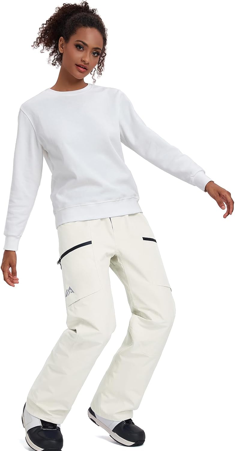 Oymyakon Womens Snowboard Pants Insulated Snow Ski Pants Waterproof Windproof Snow Pants Winter Warm Snowpants