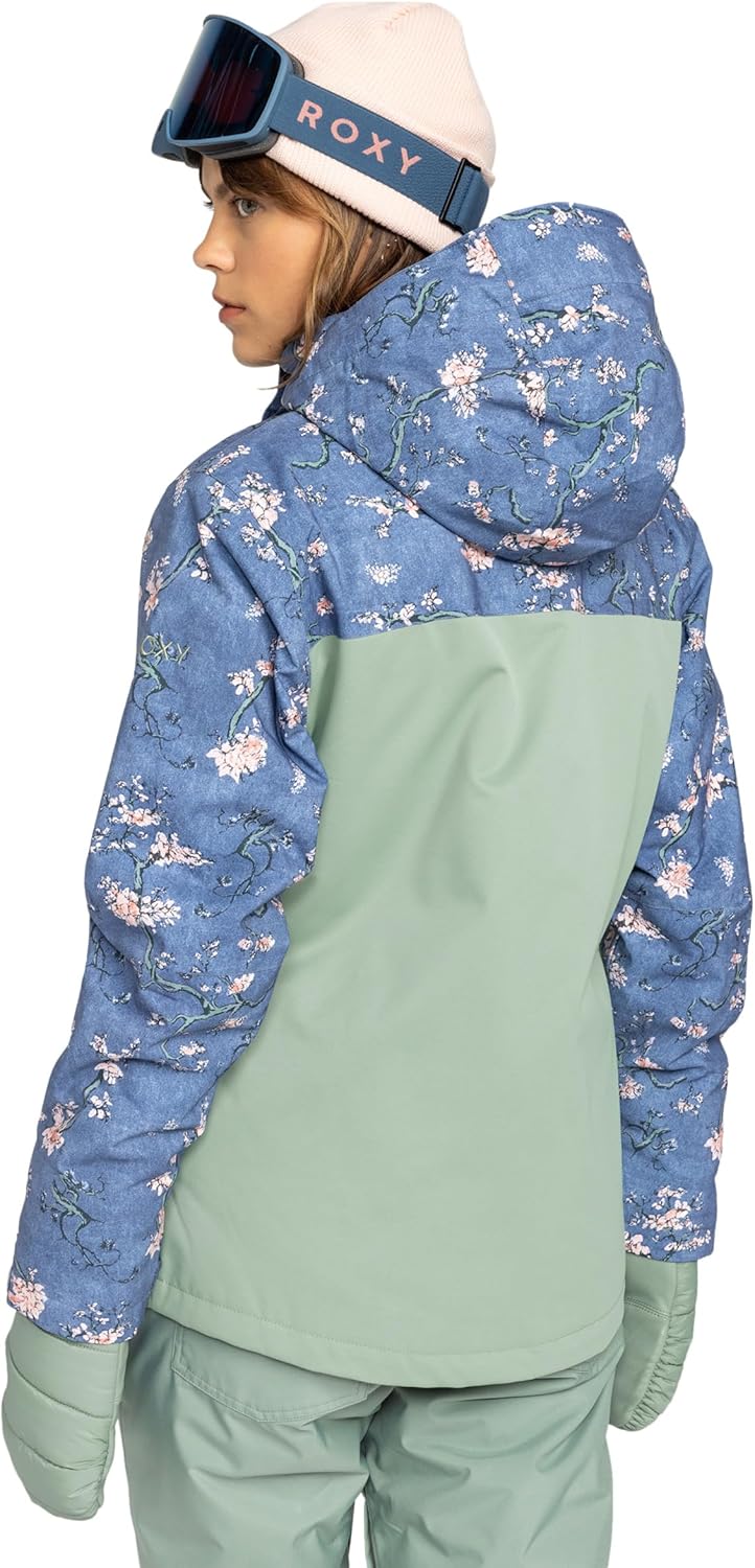 Roxy SNOW Junior's Jetty Printed Regular Fit Snow Jacket - Image 6