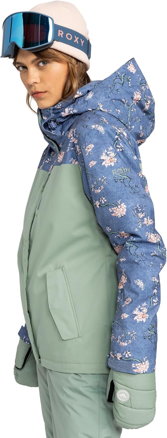 Roxy SNOW Junior's Jetty Printed Regular Fit Snow Jacket - Image 9