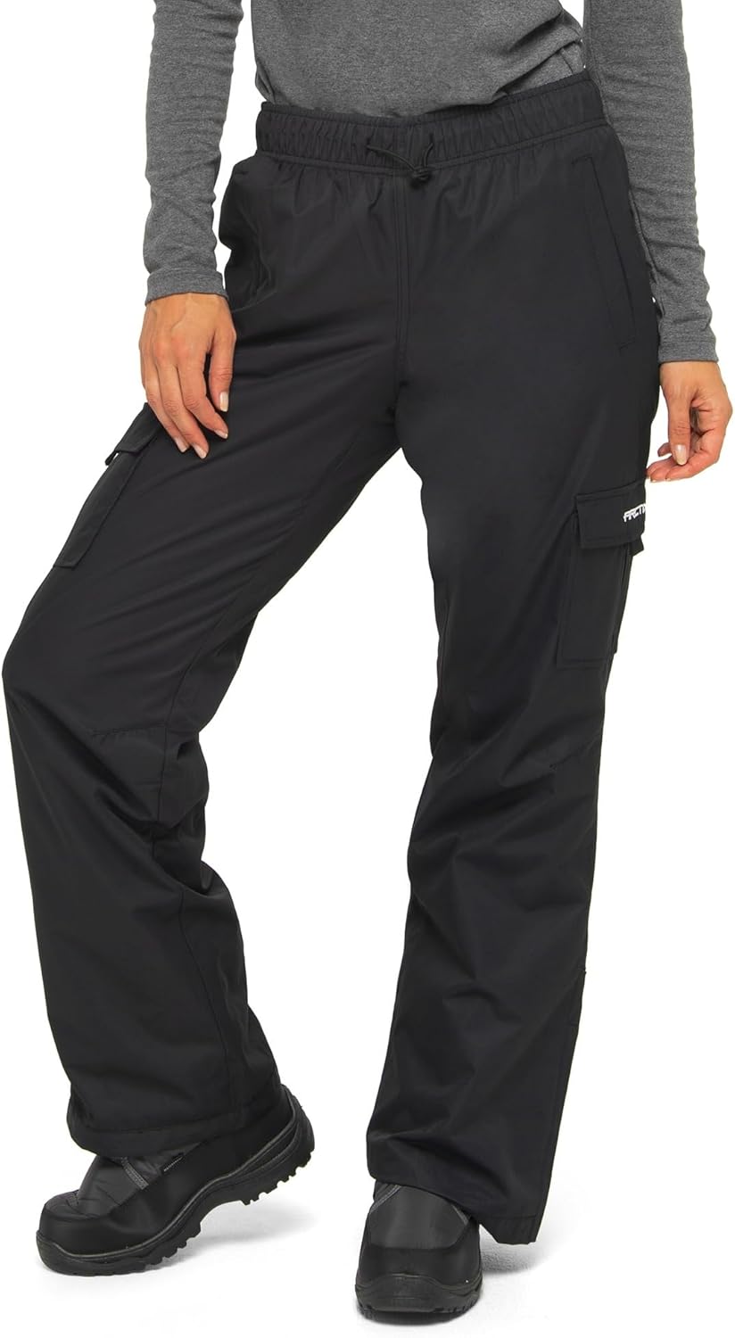 Arctix Women’s Lumi Pull Over Fleece Lined Cargo Snow Pants