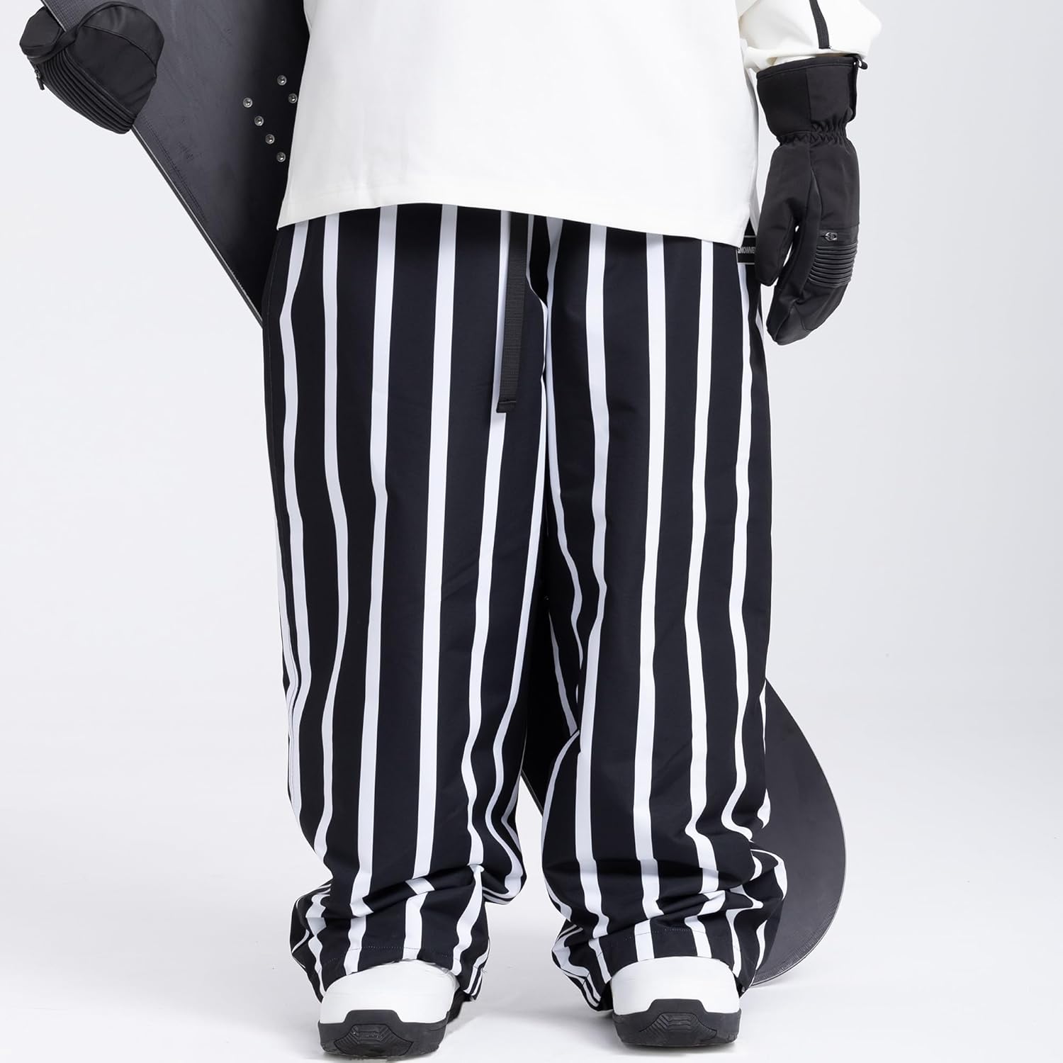 SNOWVERB Women Men Streetwear Snowboard Jeans Waterproof Ski Loose Fit Snowboard Insulated Windproof Baggy Snow Pants