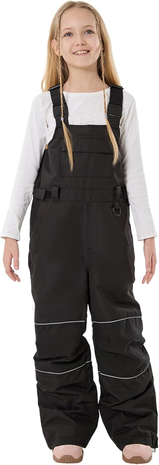 GSOU SNOW Kids Snow Bibs Boys Girls Ski Bib Snowboard Pants Insulated Waterproof Winter Overalls(3-16Years) - Image 2