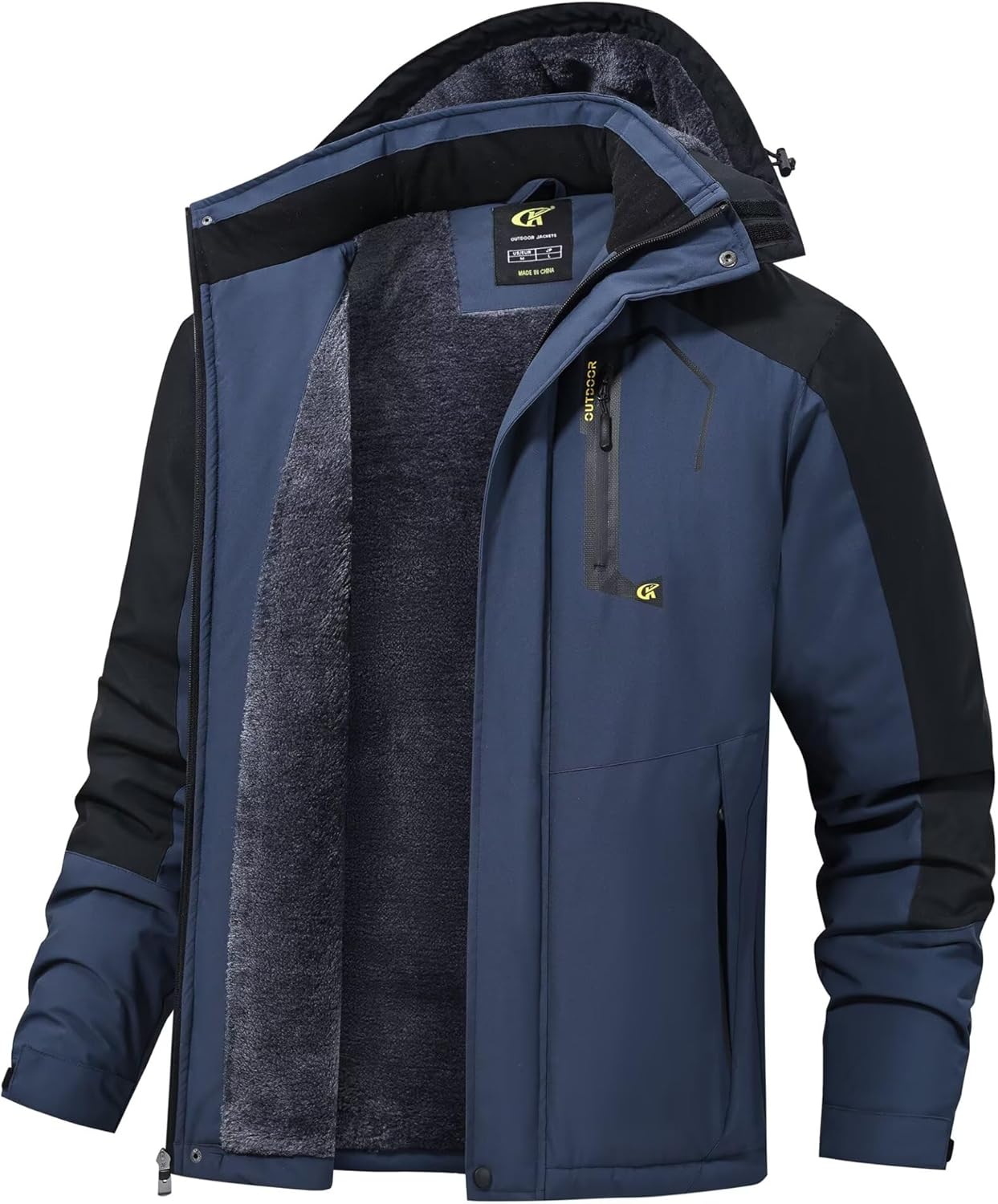 QPNGRP Mens Waterproof Ski Snowboard Jacket Winter Windproof Snow Coat - Image 7