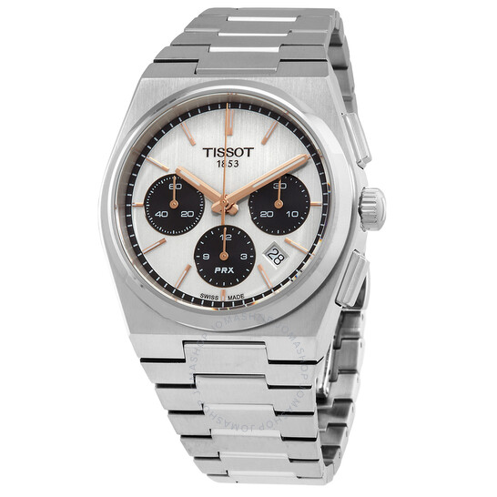 PRX Chronograph Automatic White Dial Men's Watch