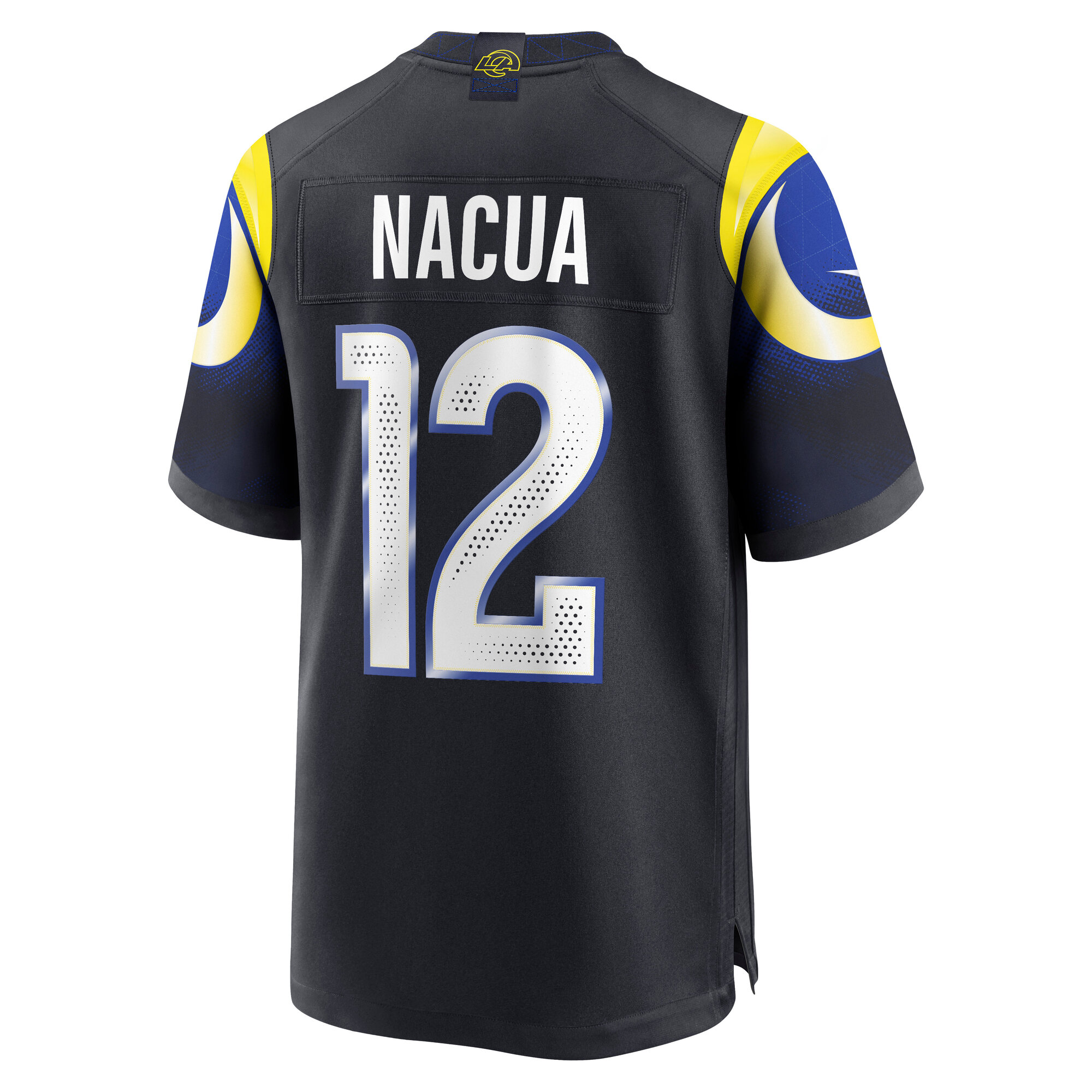 Puka Nacua Los Angeles Rams Nike 2025 Rivalries Collection Game Jersey – Midnight Blue