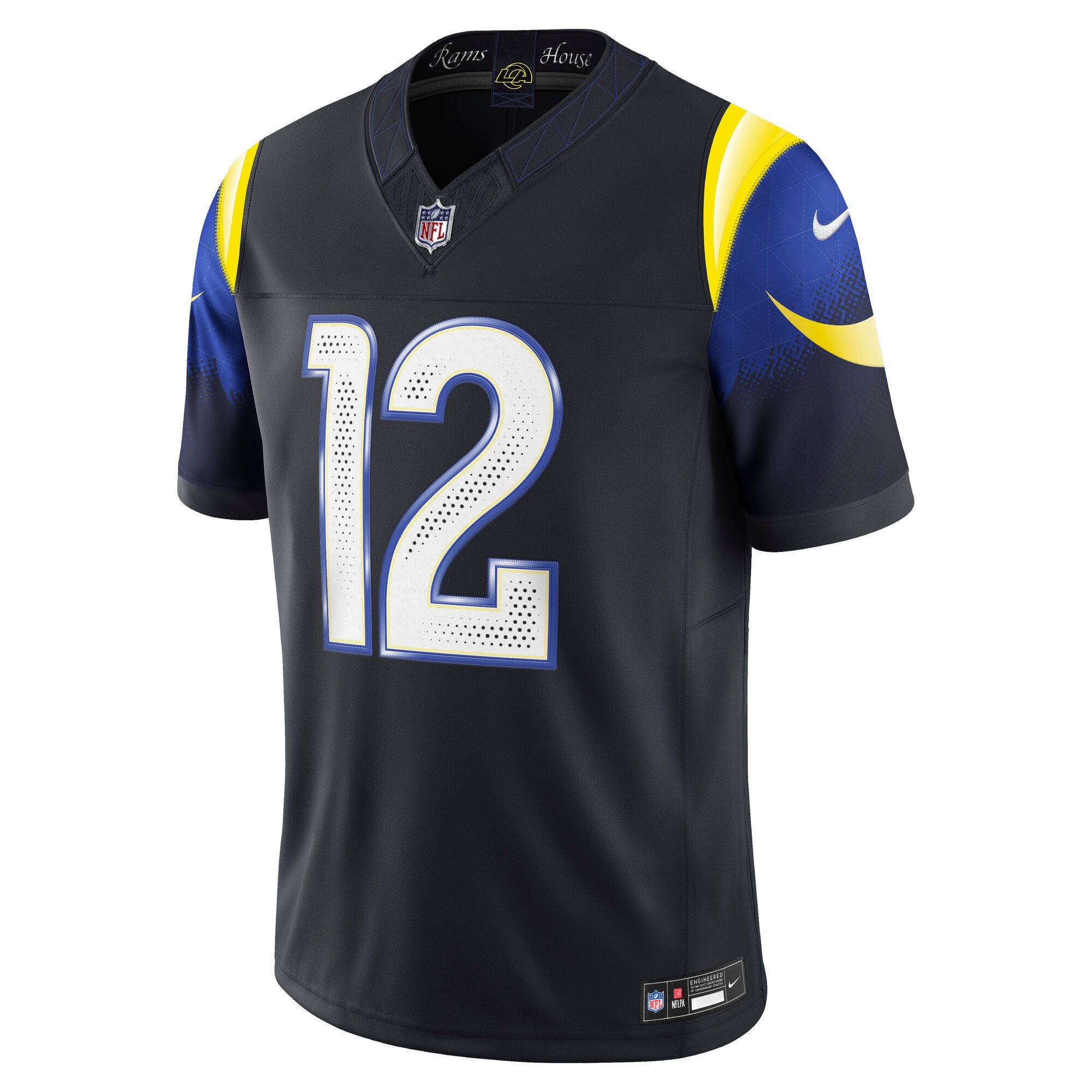 Puka Nacua Los Angeles Rams Nike 2025 Rivalries Collection Limited Jersey – Midnight Blue