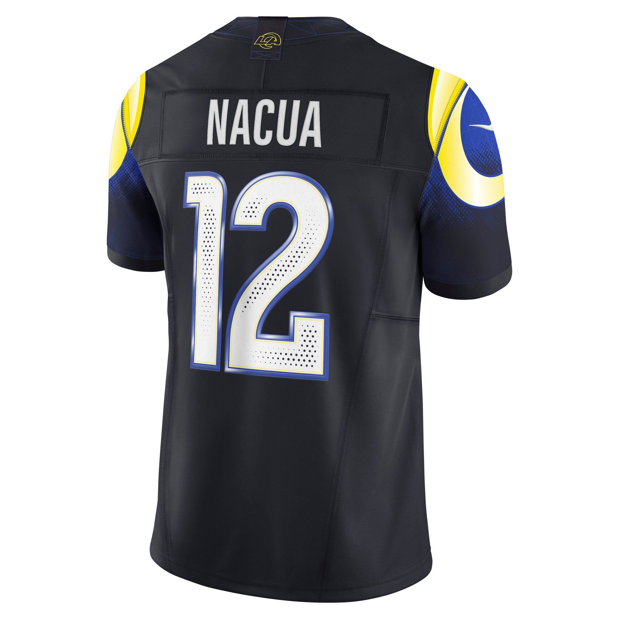 Puka Nacua Los Angeles Rams Nike 2025 Rivalries Collection Limited Jersey – Midnight Blue