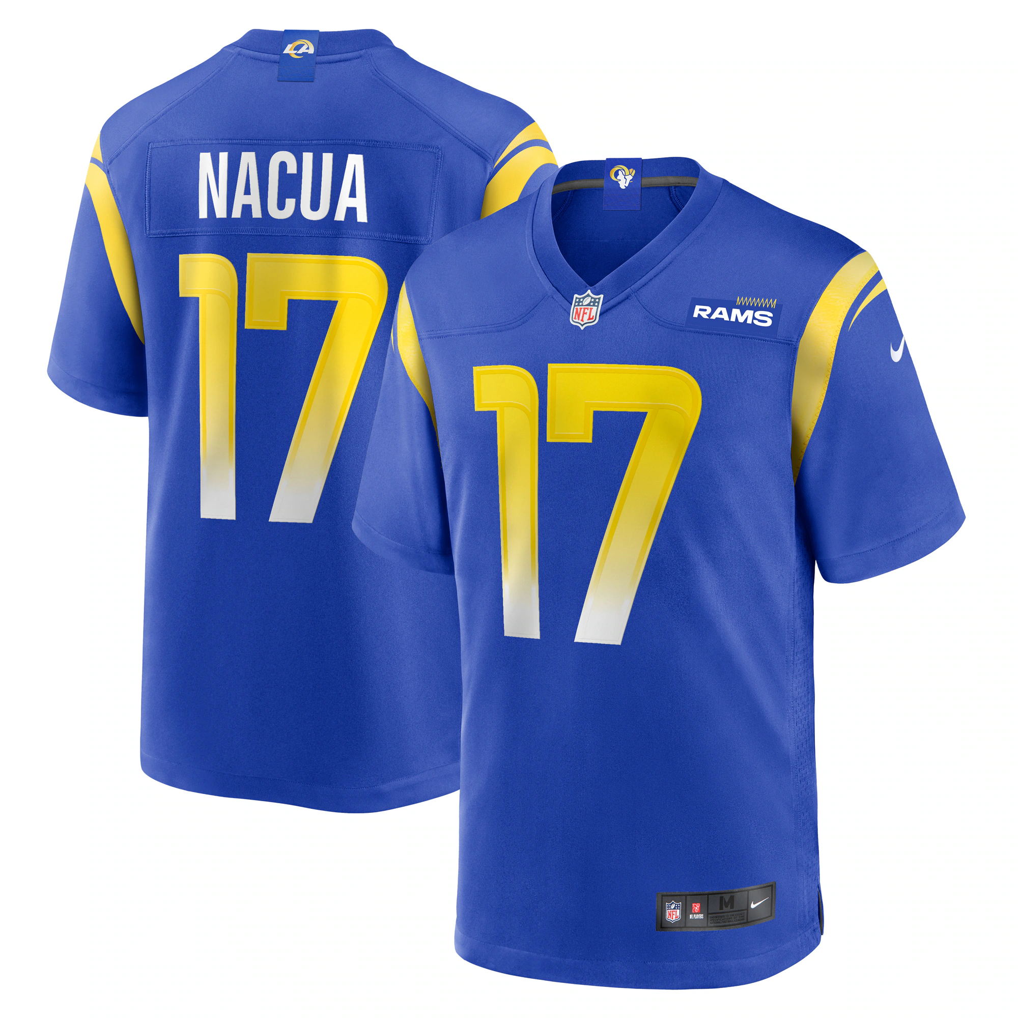 Puka Nacua Los Angeles Rams Nike Home Game Jersey – Royal