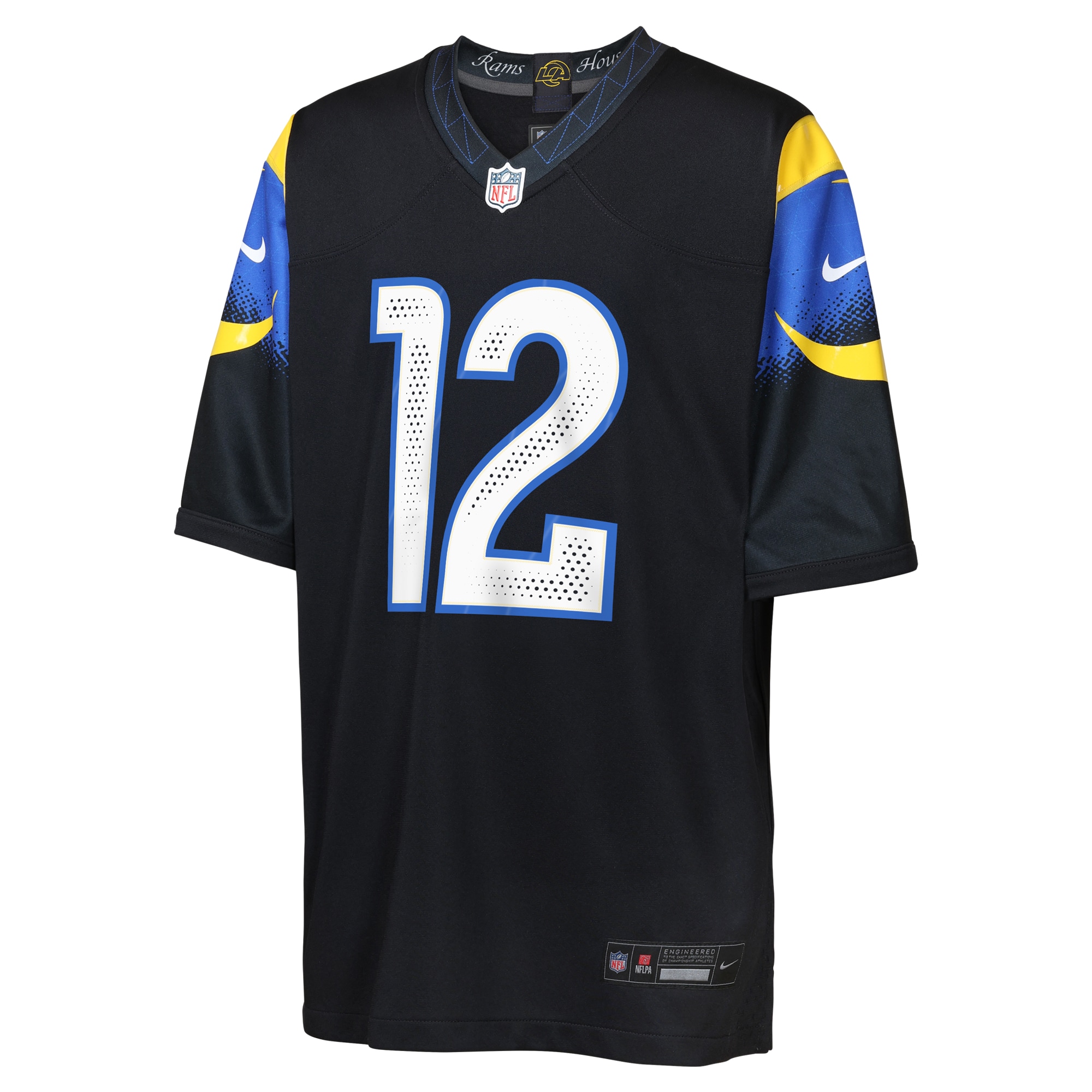 Puka Nacua Los Angeles Rams Nike Youth 2025 Rivalries Collection Game Jersey – Midnight Blue