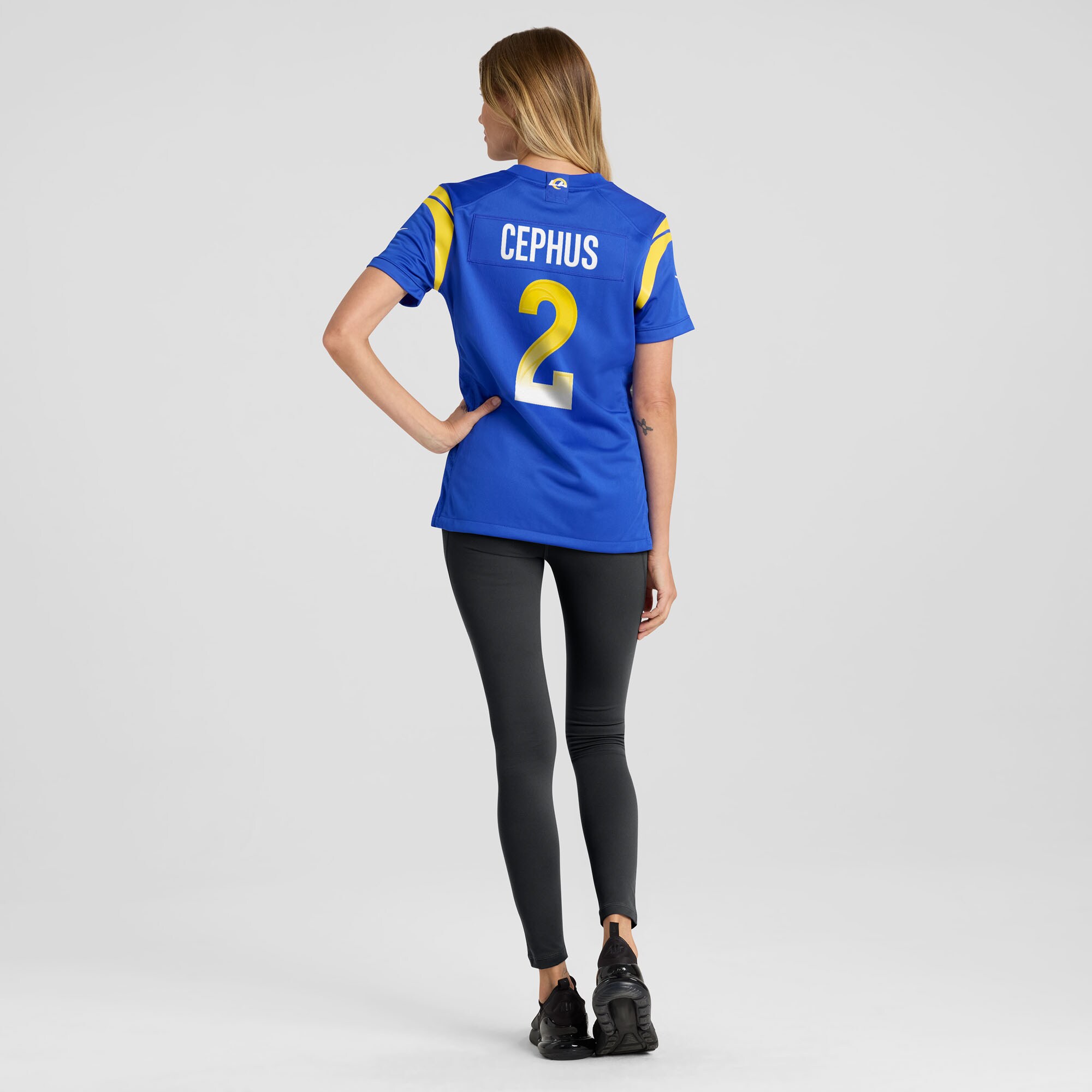 Quintez Cephus Los Angeles Rams Nike Women's Team Game Jersey -  Royal