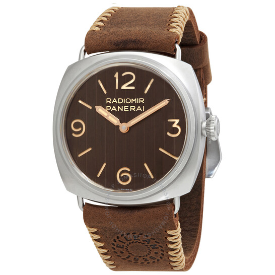Radiomir Eilean Hand Wind Brown Dial Watch