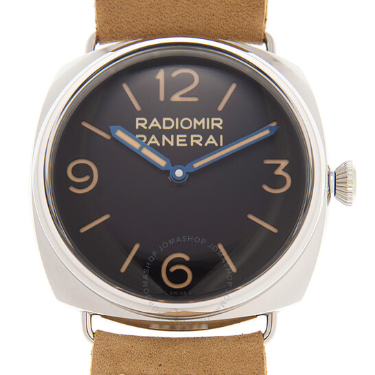 Radiomir Hand Wind Black Dial Men's Watch