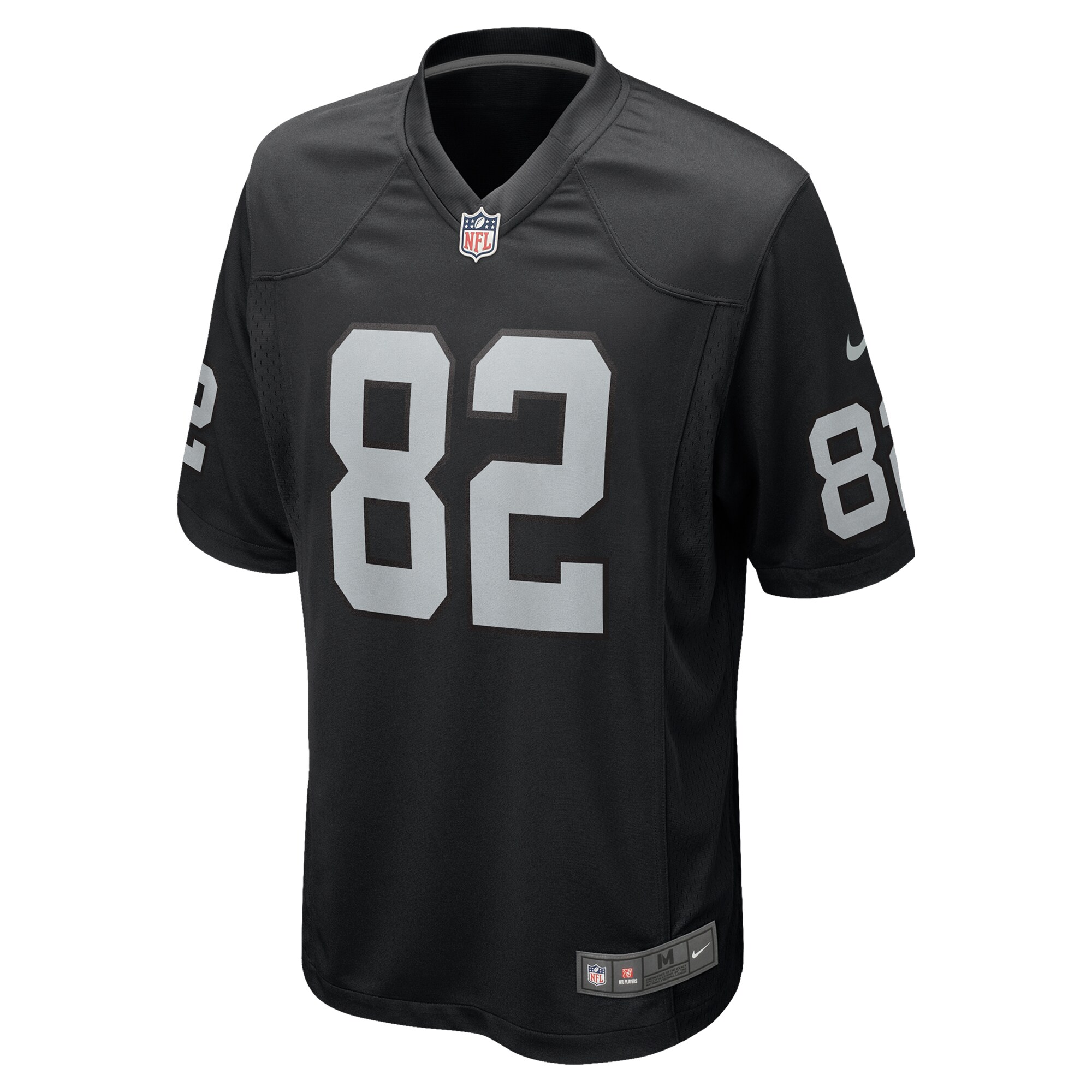Ramel Keyton Las Vegas Raiders Nike Team Game Jersey -  Black