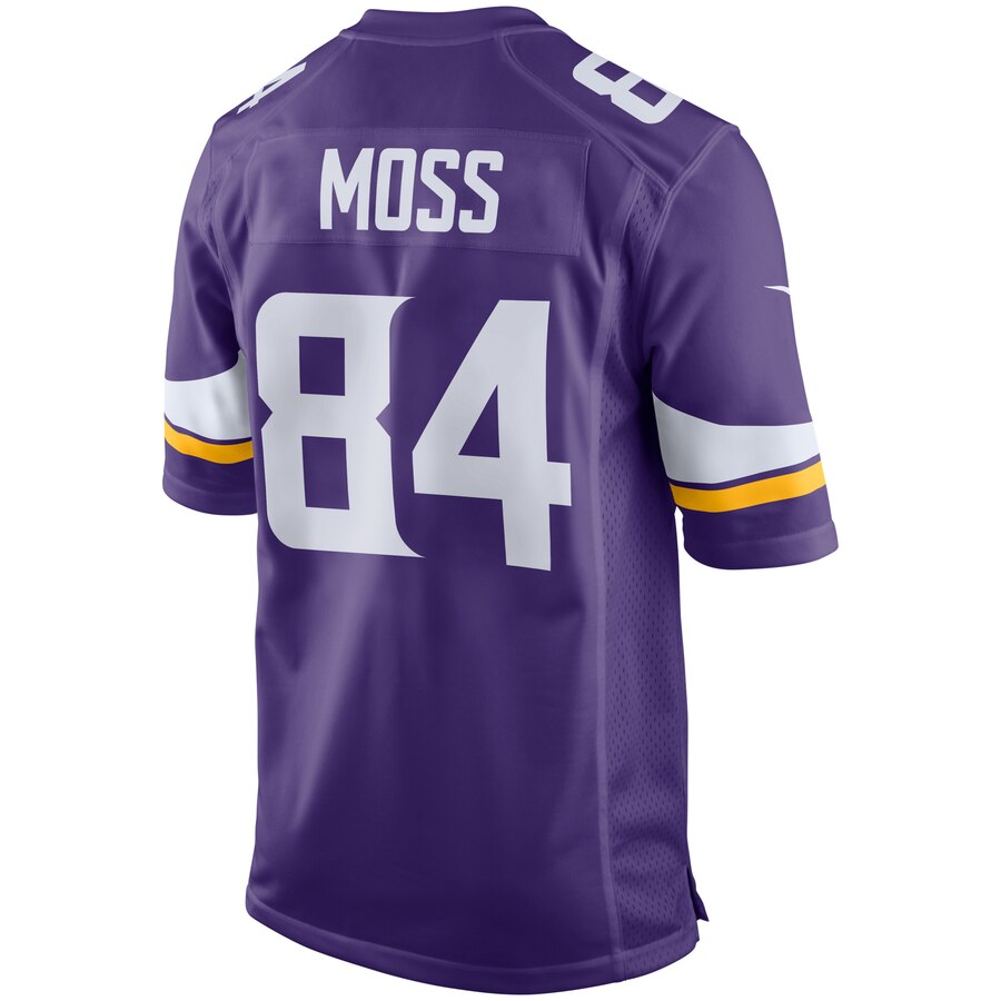 Randy Moss Minnesota Vikings Nike Retired Player Game Jersey – Purple