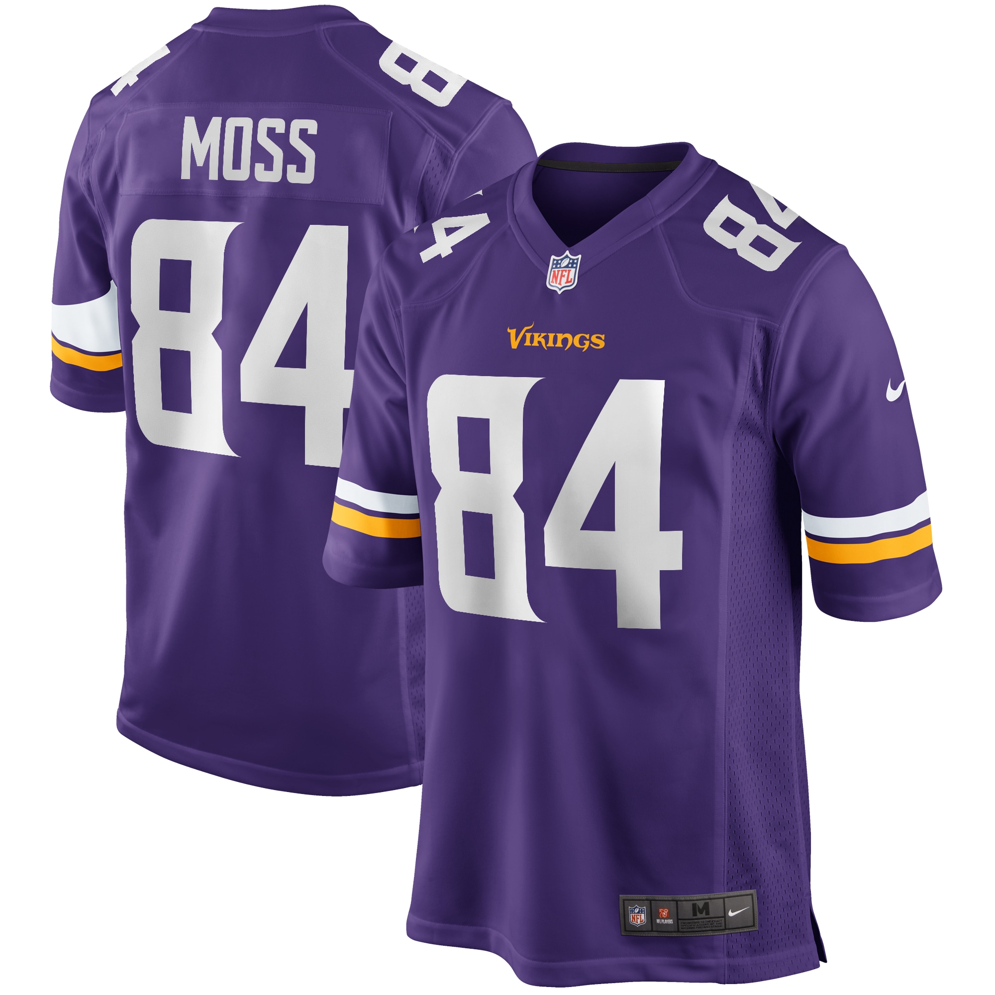 Randy Moss Minnesota Vikings Nike Retired Player Game Jersey - White