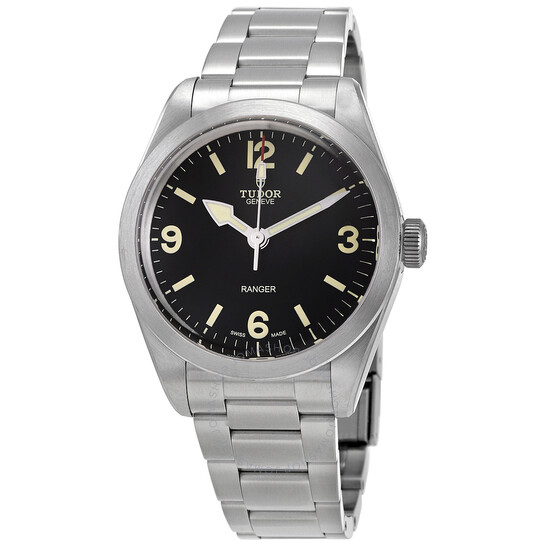 Ranger Automatic Black Dial Men's Stainless Steel Watch