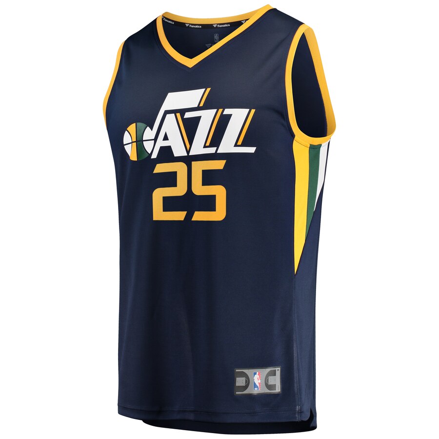 Raul Neto Utah Jazz Fanatics Branded Fast Break Replica Player Jersey - Icon Edition - Navy