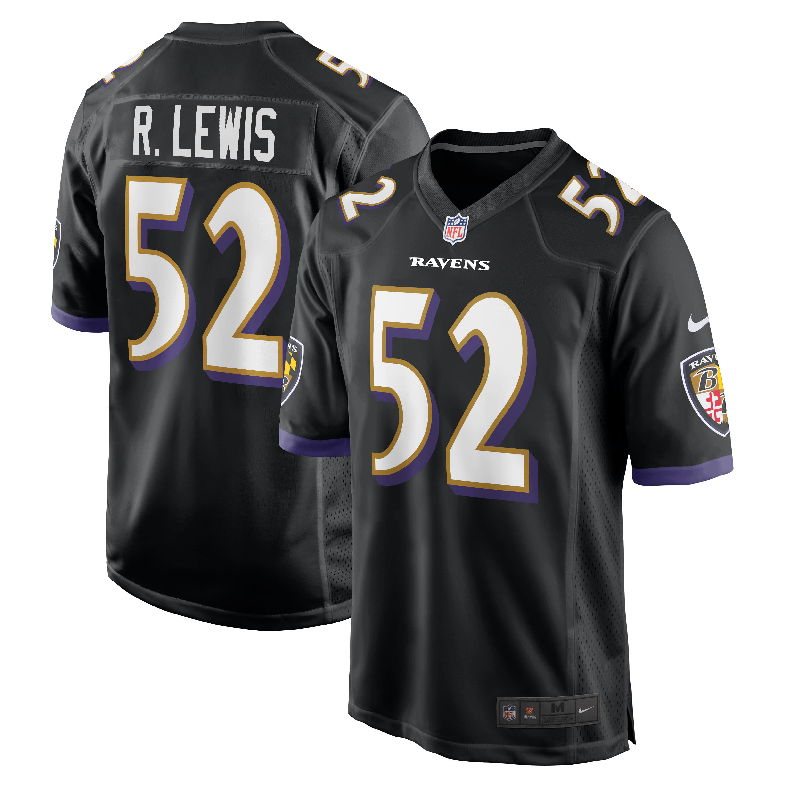 Ray Lewis Baltimore Ravens Nike Retired Player Game Jersey – White
