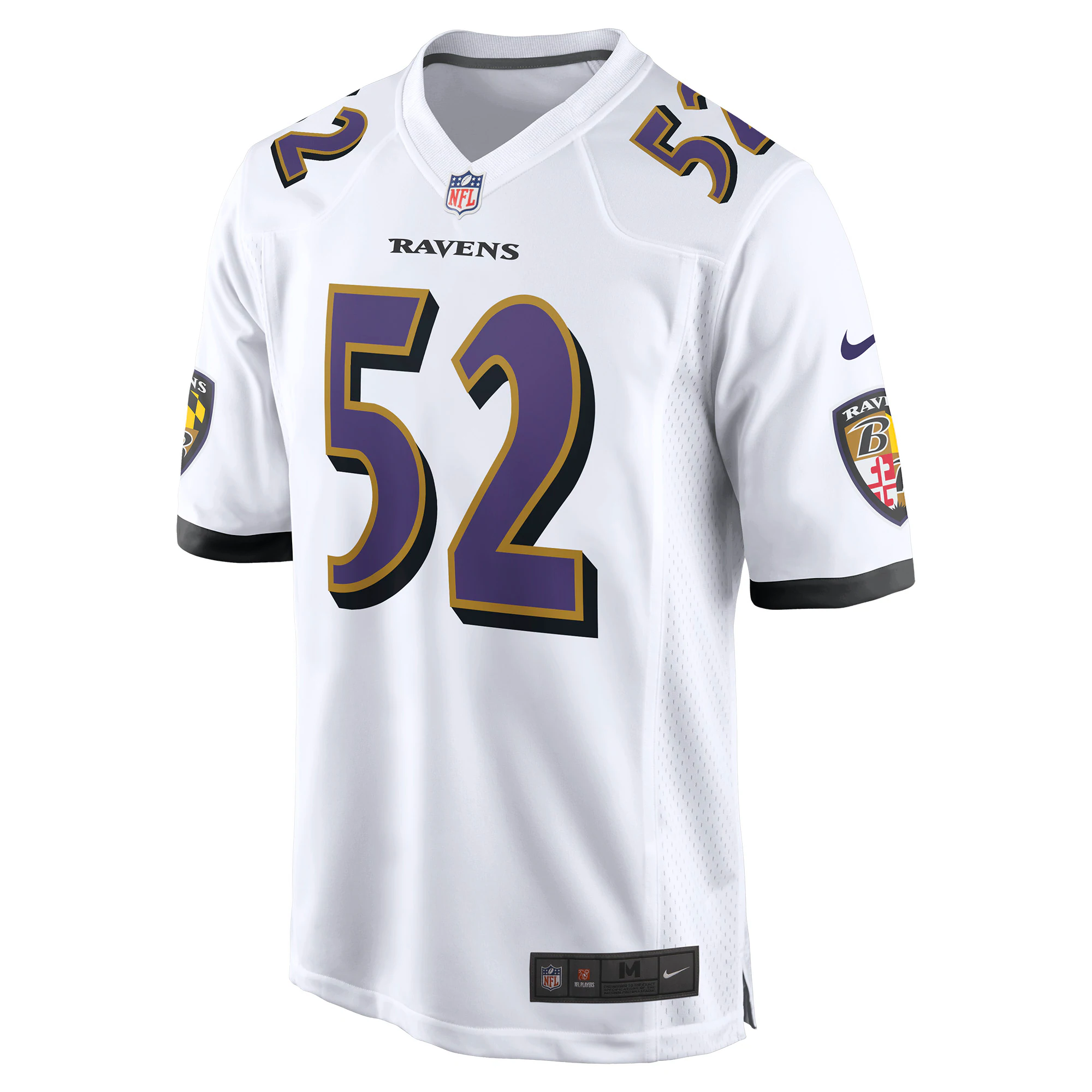 Ray Lewis Baltimore Ravens Nike Retired Player Game Jersey – White