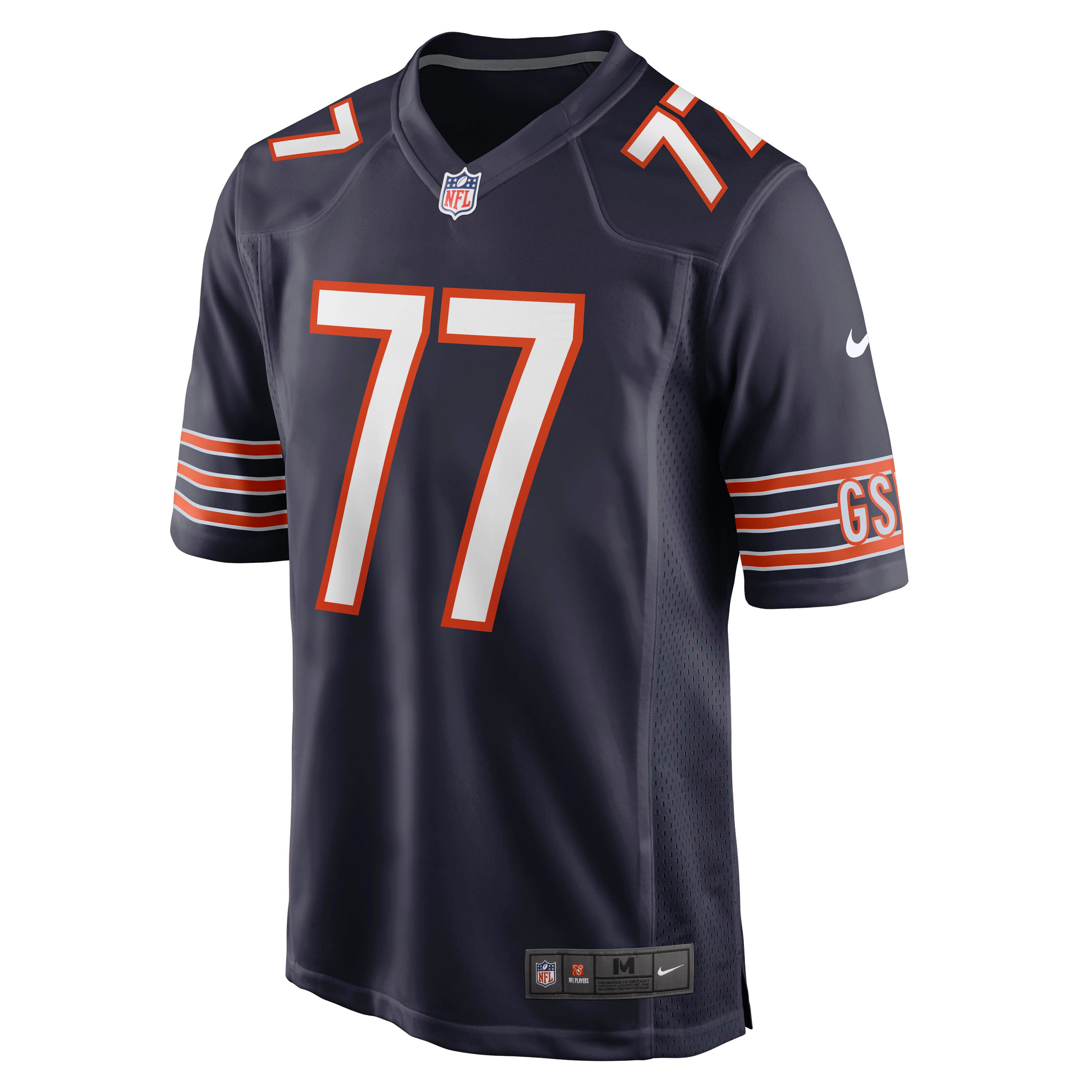 Red Grange Chicago Bears Nike Retired Player Jersey – Navy