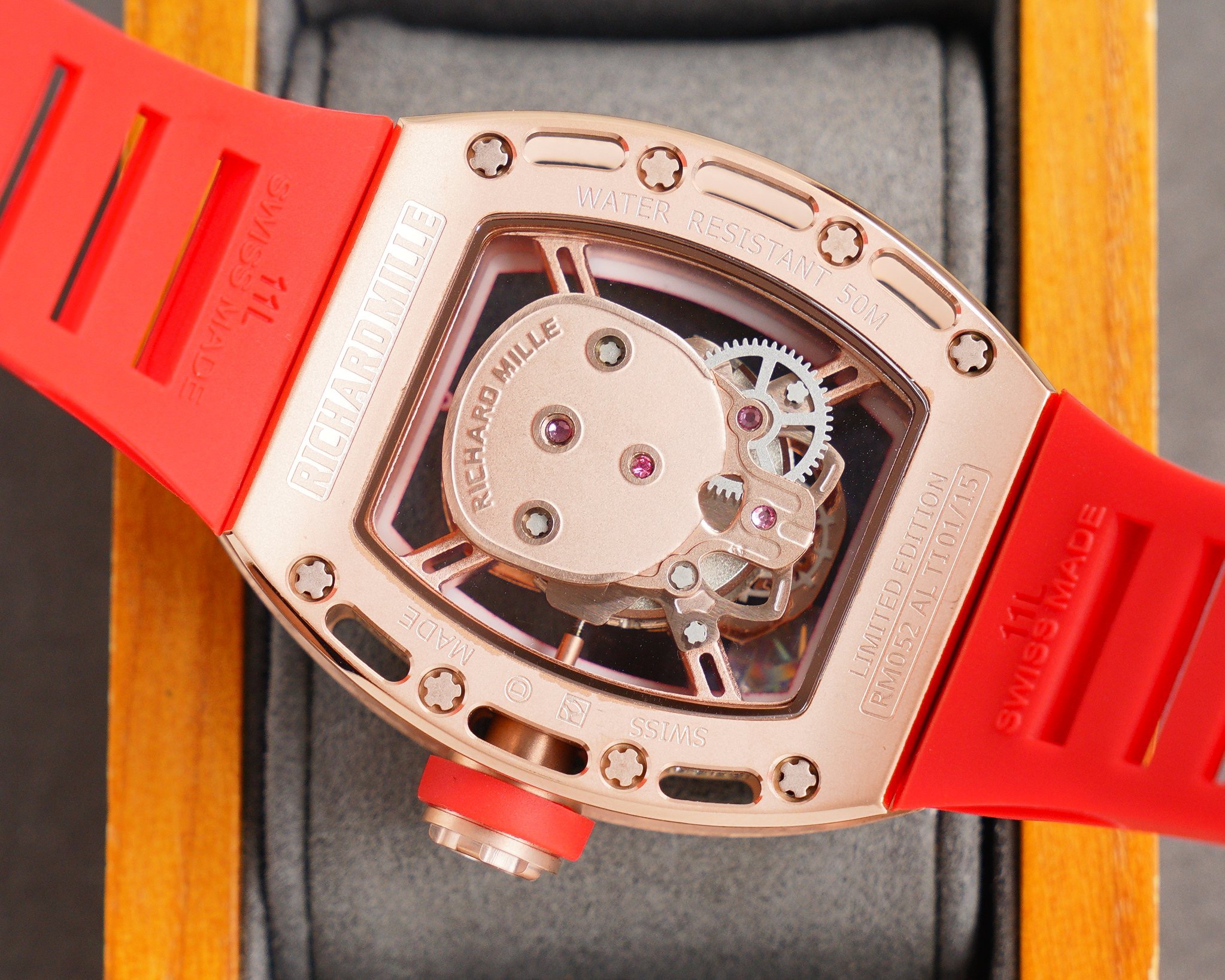 rose Richard Mille Skull Diamond - Richard Mille Skull Diamond - Rose - Image 3