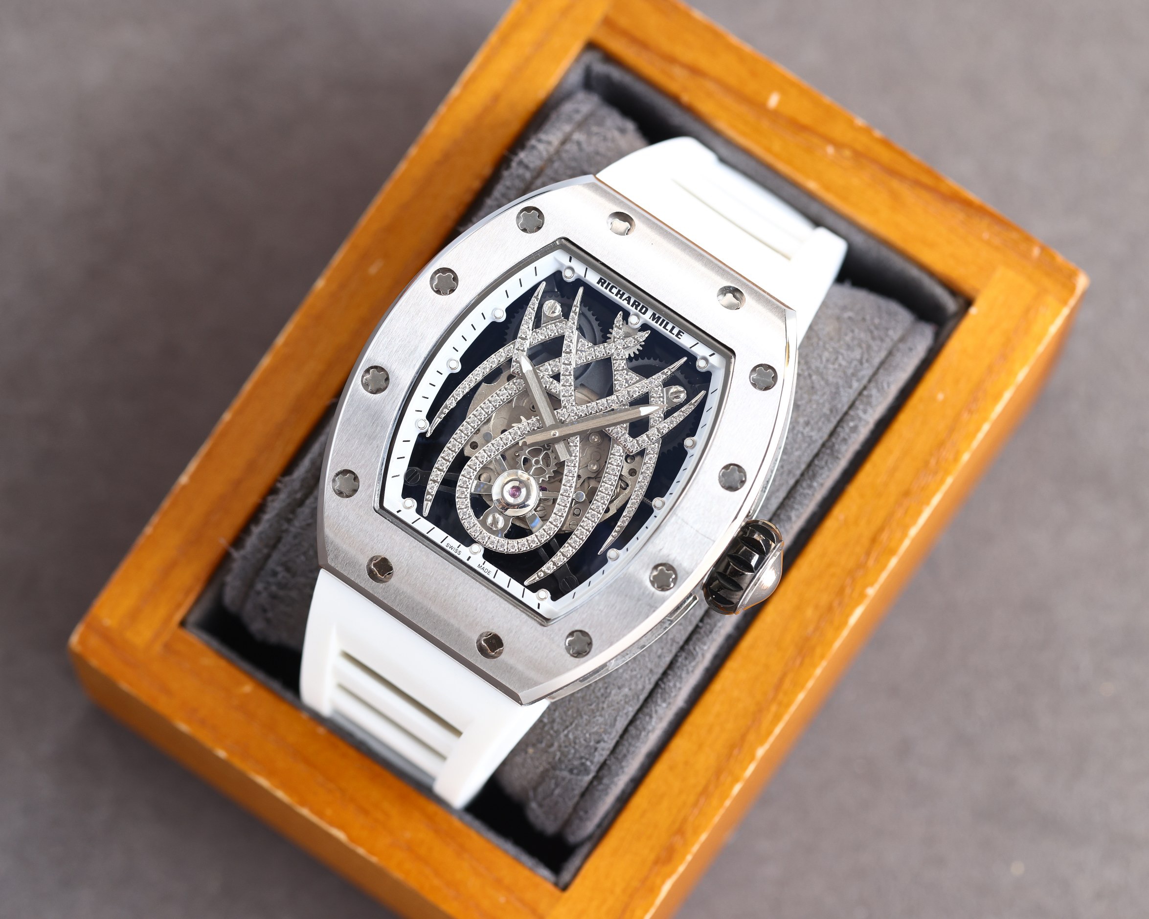 Richard Mille White Ceramic - Richard Mille RM 07-01 White Ceramic - Image 2