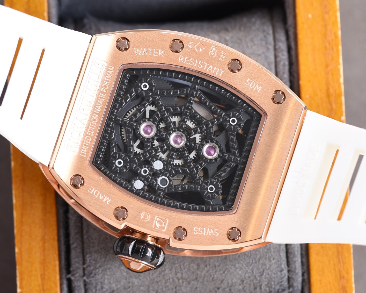 diamond Richard Mille Rose Gold - Richard Mille Rose Gold Diamond - Image 3
