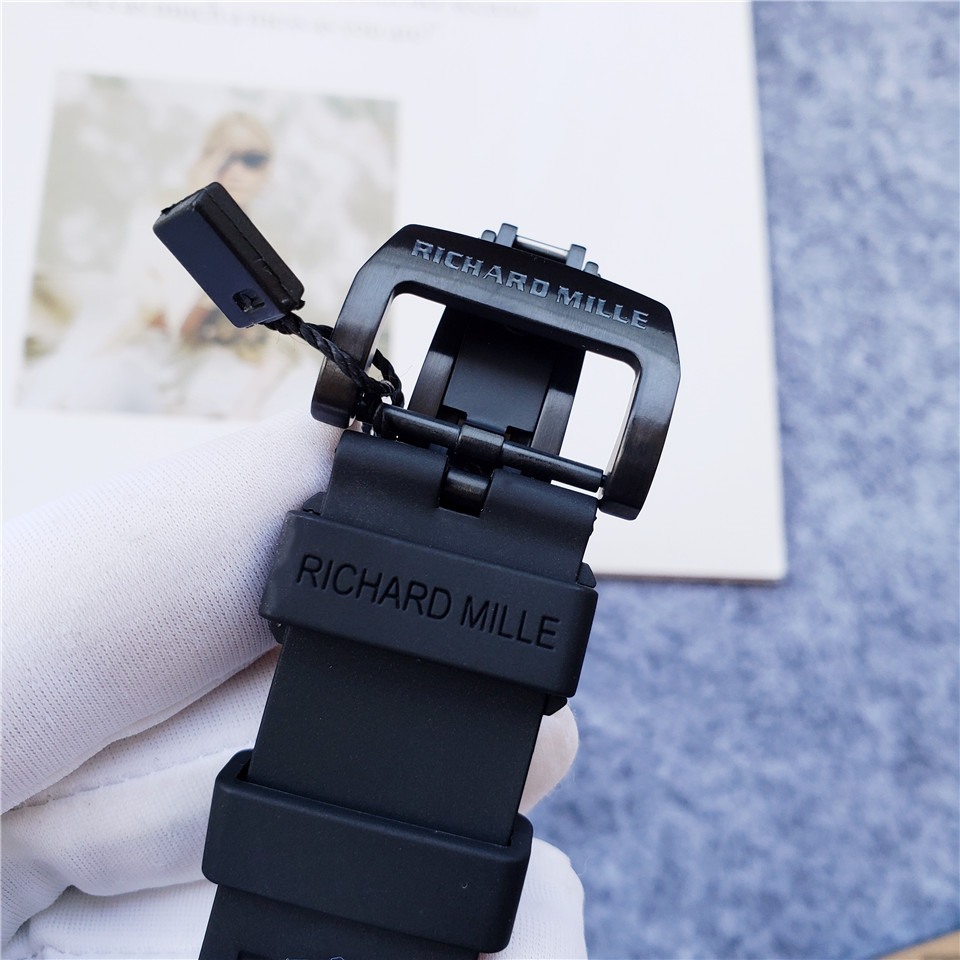 Richard Mille Black Skull - Automatic Skeleton Watch - Image 2