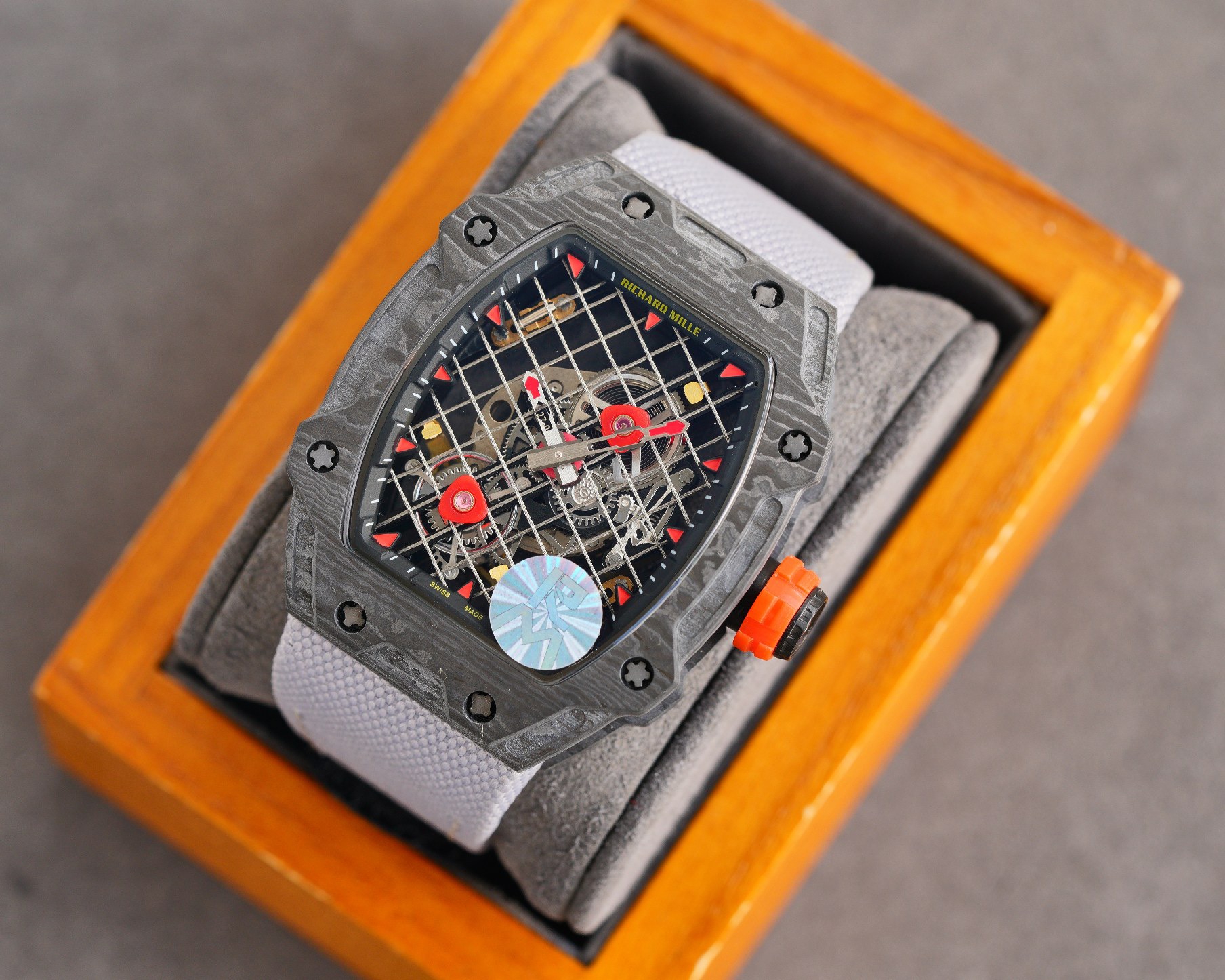 Richard Mille Grey Openwork - Richard Mille Grey - Openwork Dial - Image 2
