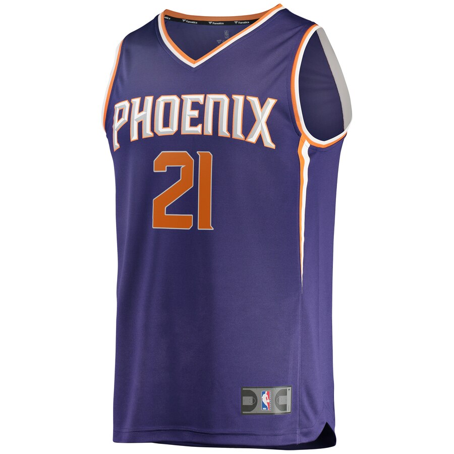 Richaun Holmes Phoenix Suns Fanatics Branded Fast Break Replica Jersey - Icon Edition - Purple