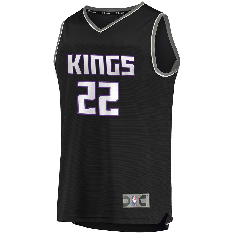 Richaun Holmes Sacramento Kings Fanatics Branded Youth Fast Break Replica Player Jersey - Statement Edition - Black