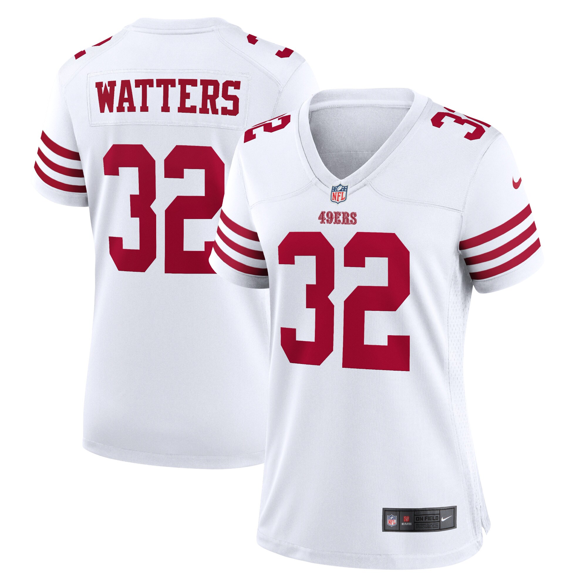 Ricky Watters San Francisco  Nike Women's Retired Player Game Jersey - White