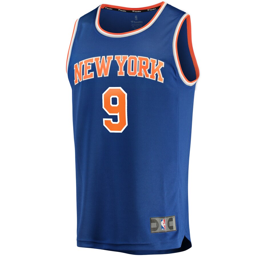 RJ Barrett New York Knicks Fanatics Branded Youth Fast Break Player Jersey - Icon Edition - Blue