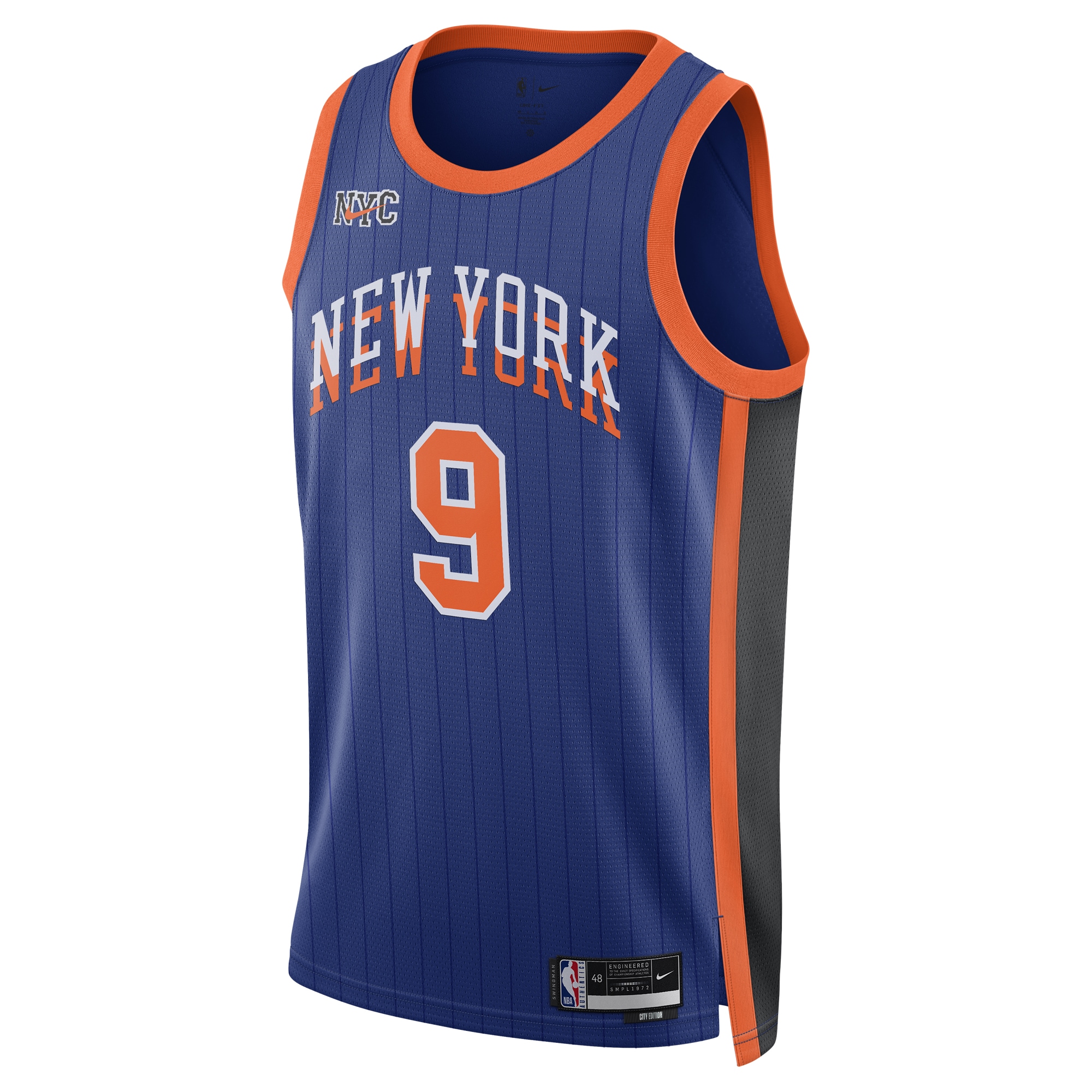 RJ Barrett Knicks City Edition Jersey - Outstanding 2024 Nike Swingman