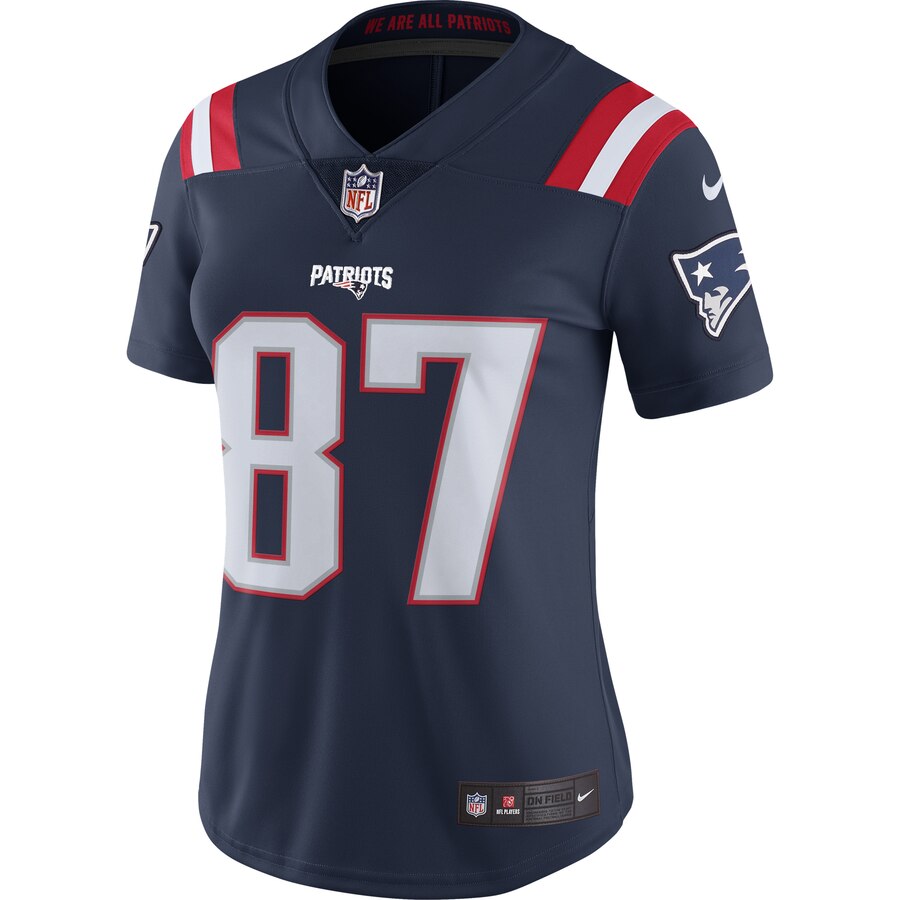 Rob Gronkowski New England Patriots Nike Women's Vapor Untouchable Color Rush Limited Player Jersey - Navy