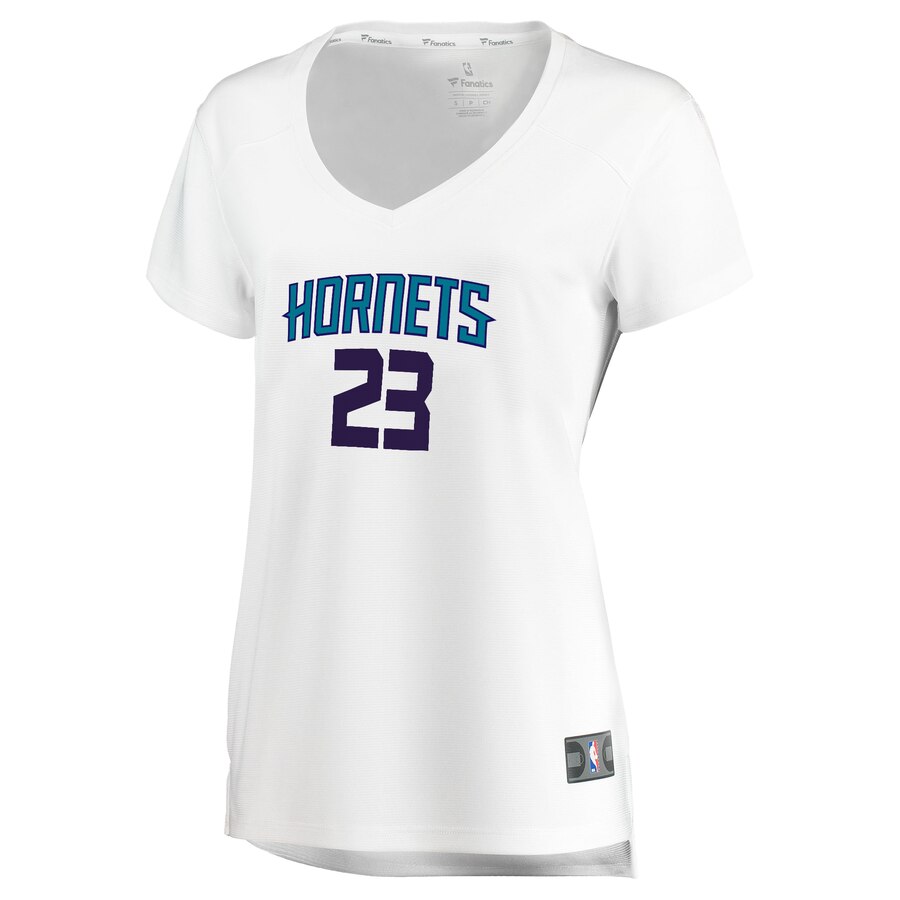 Robert Franks Charlotte Hornets Fanatics Branded Women's Fast Break Replica Jersey White - Association Edition