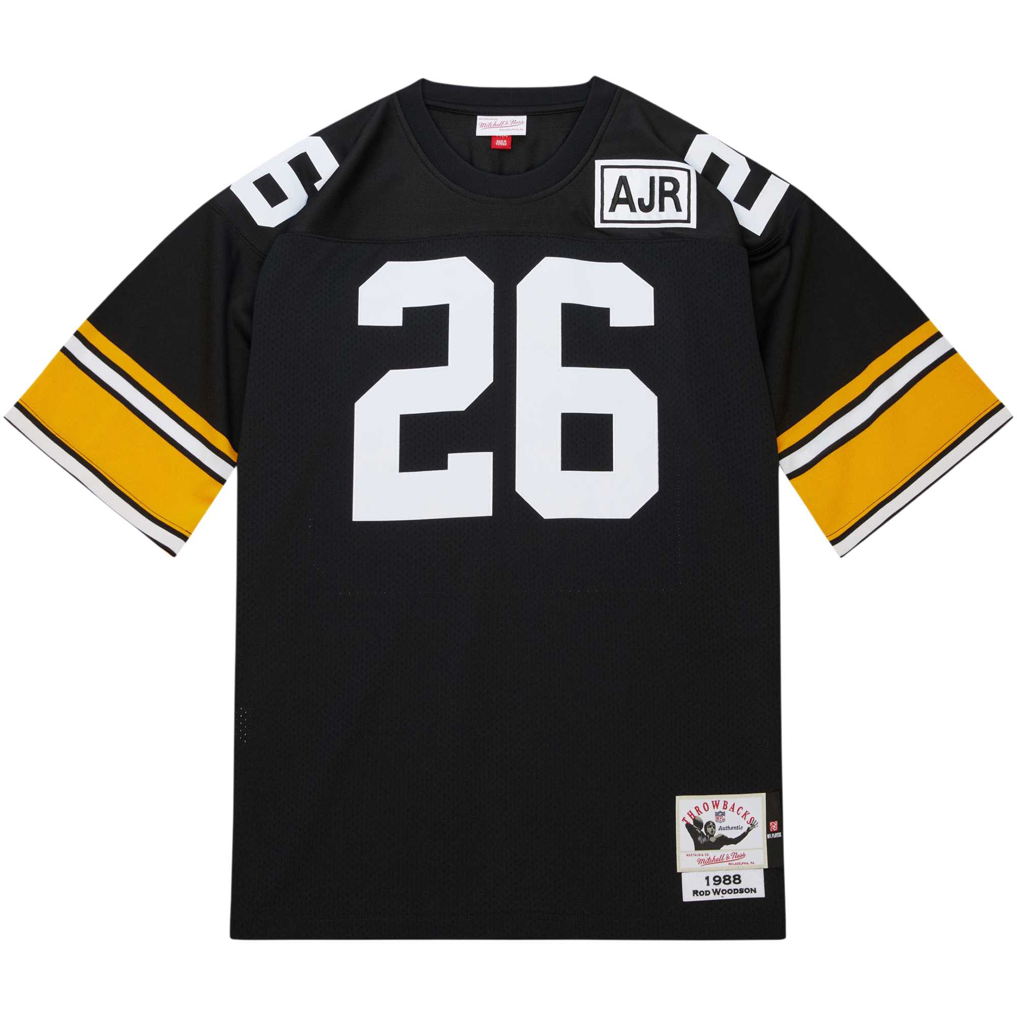 Rod Woodson Pittsburgh Steelers 1988 Mitchell & Ness Authentic Throwback Retired Player Jersey - Black