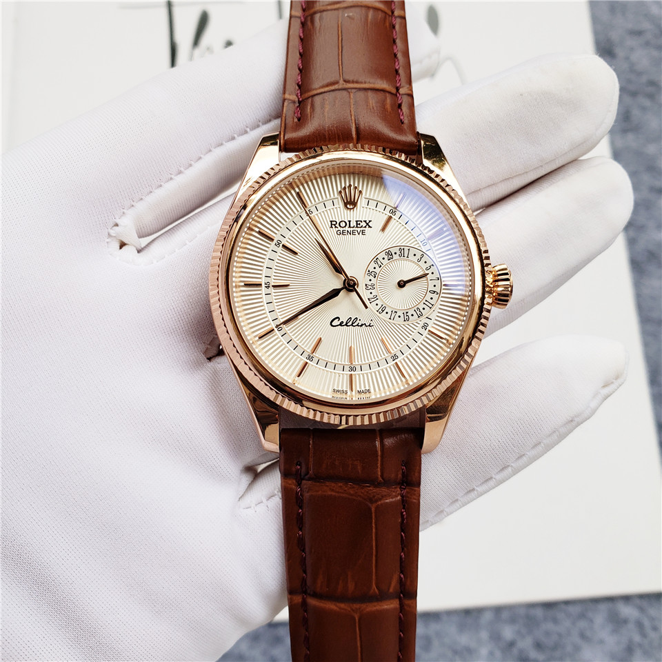 Rolex Cellini Date M50515 18k Au750 Automatic 39mm