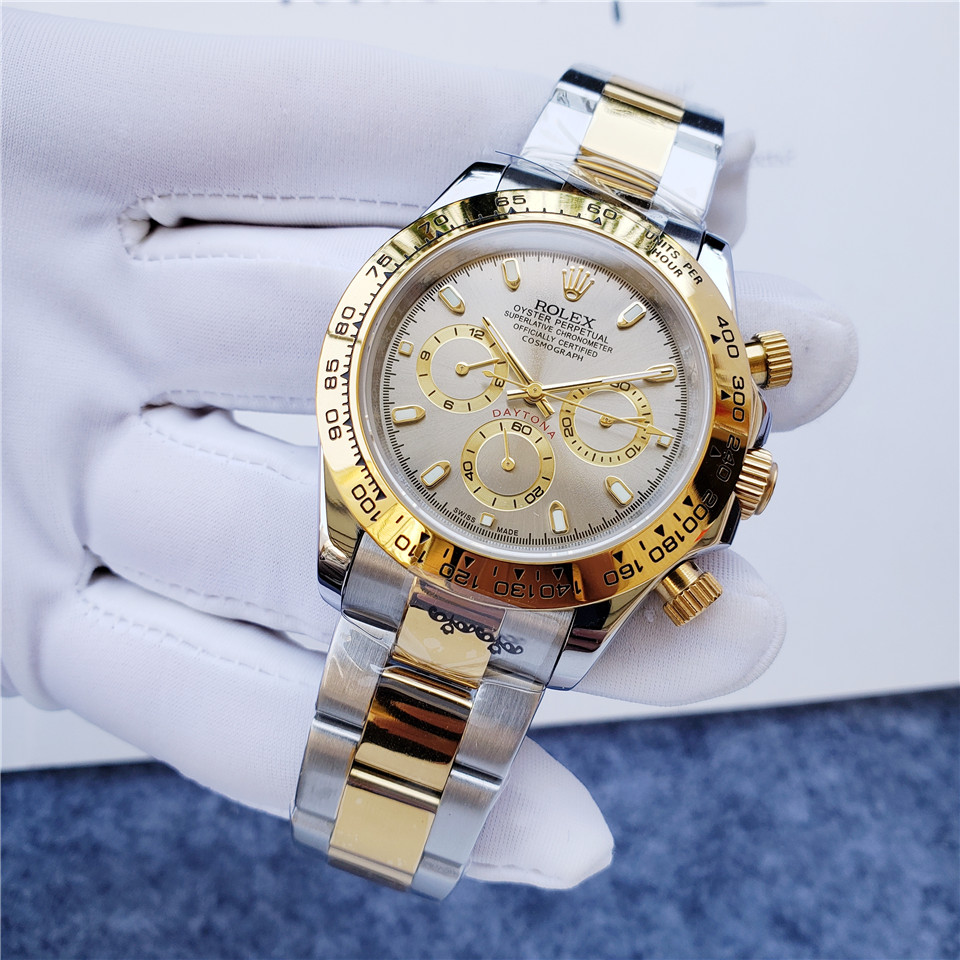 steel Rolex Daytona Two-Tone Gold Dial - Rolex Daytona Two-Tone Gold - Image 6