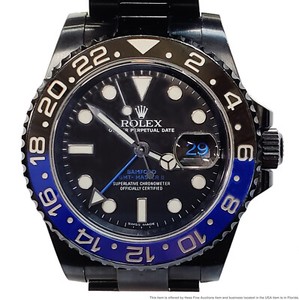 Rolex GMT Master II Batman Bamford 11670 Mens Watch Box Booklet Tag