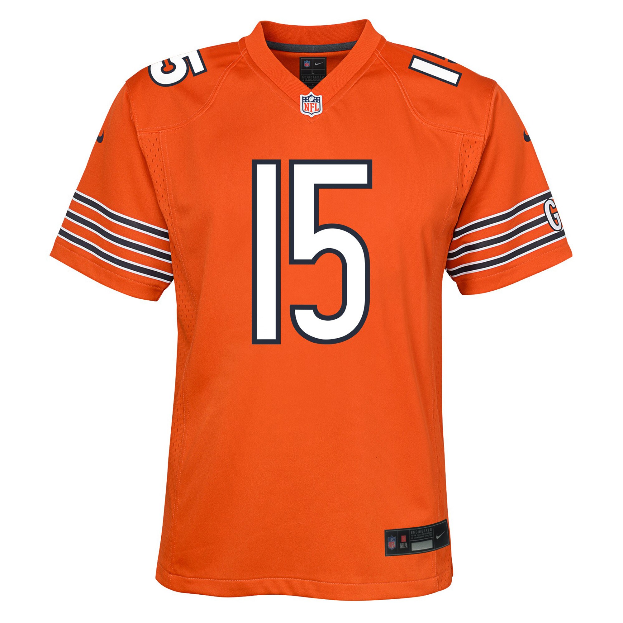 Rome Odunze Chicago Bears Nike Youth Alternate Game Jersey - Orange
