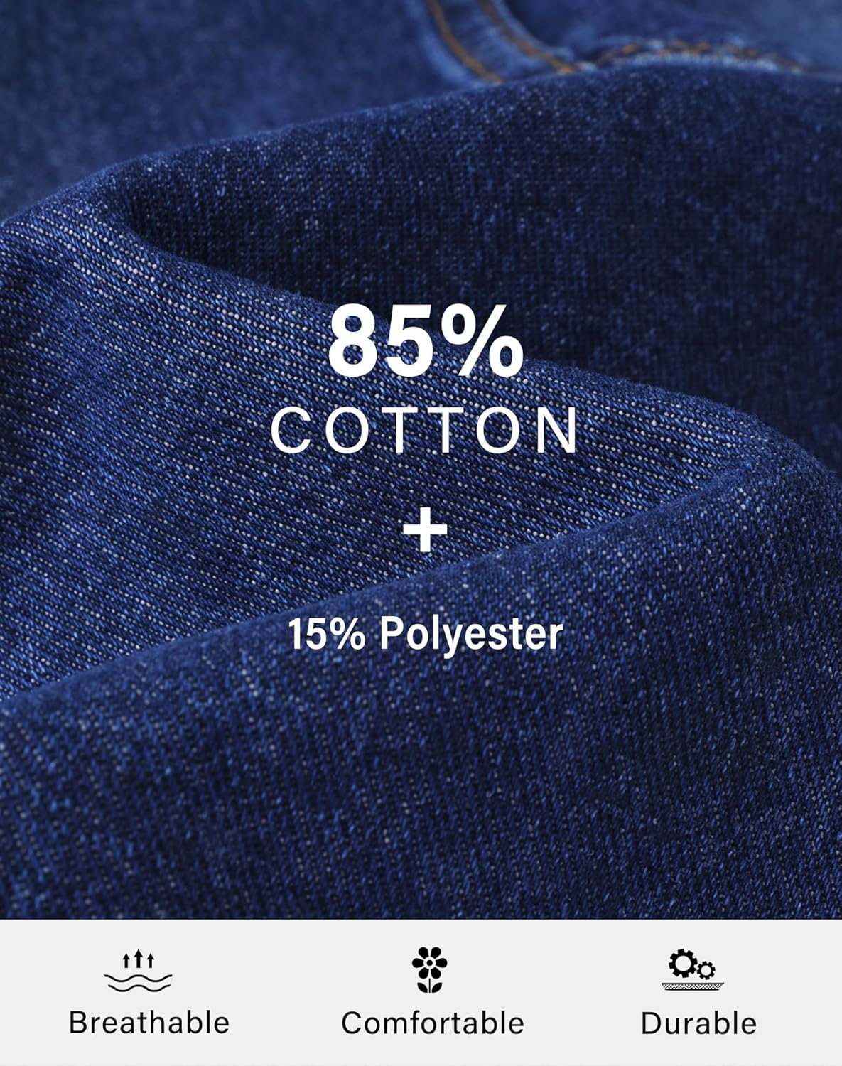 roswear Jean Jacket Women Oversized Long Sleeves Button Up Washed Denim Western Jackets Trucker Coat