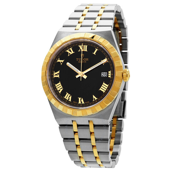 Royal Automatic Black Dial 38 mm Watch