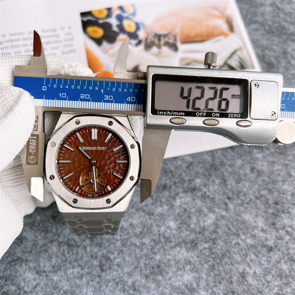 Alternative view of Audemars Piguet Brown Tourbillon - Audemars Piguet Brown Dial
