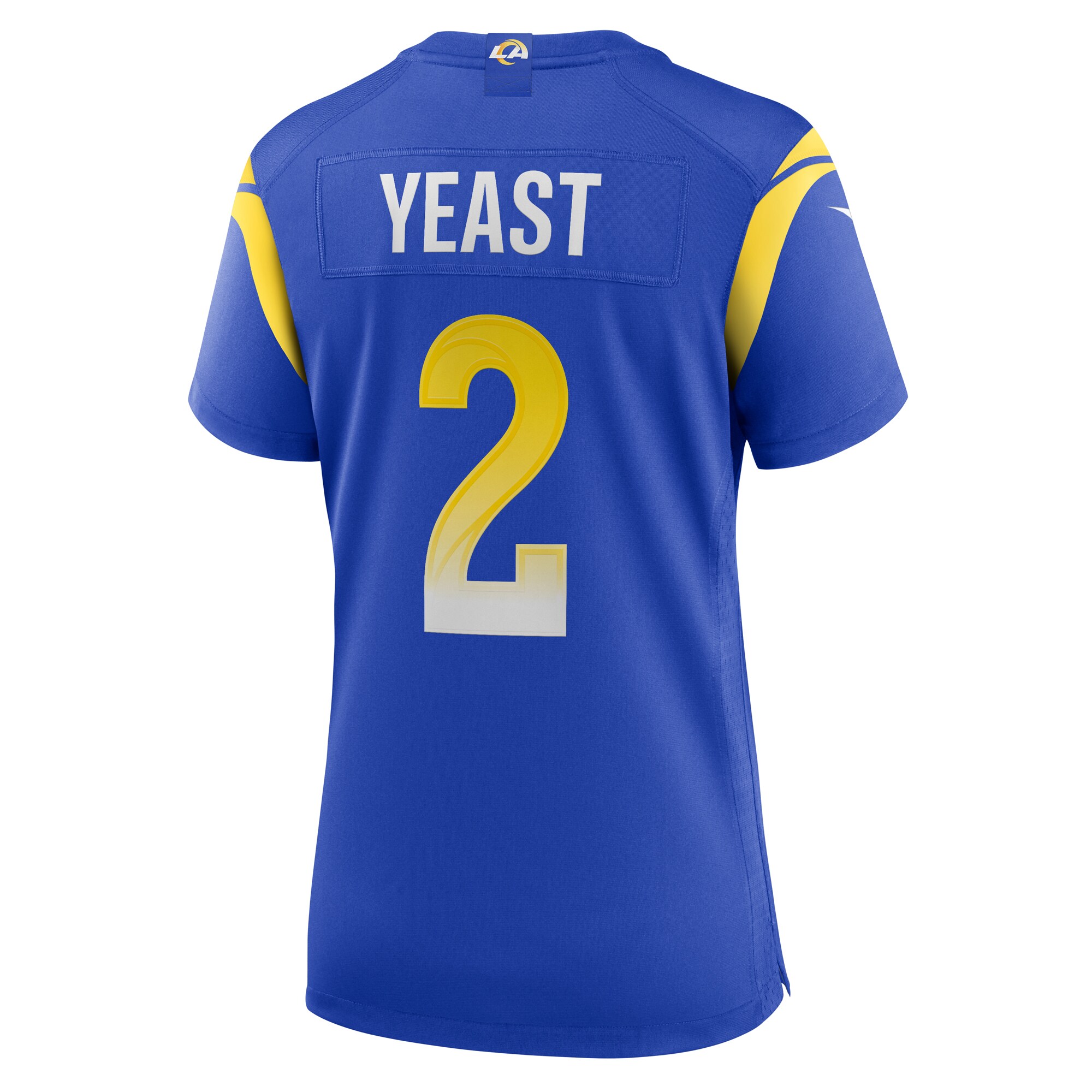 Russ Yeast Los Angeles Rams Nike Women's Home Game Jersey - Royal