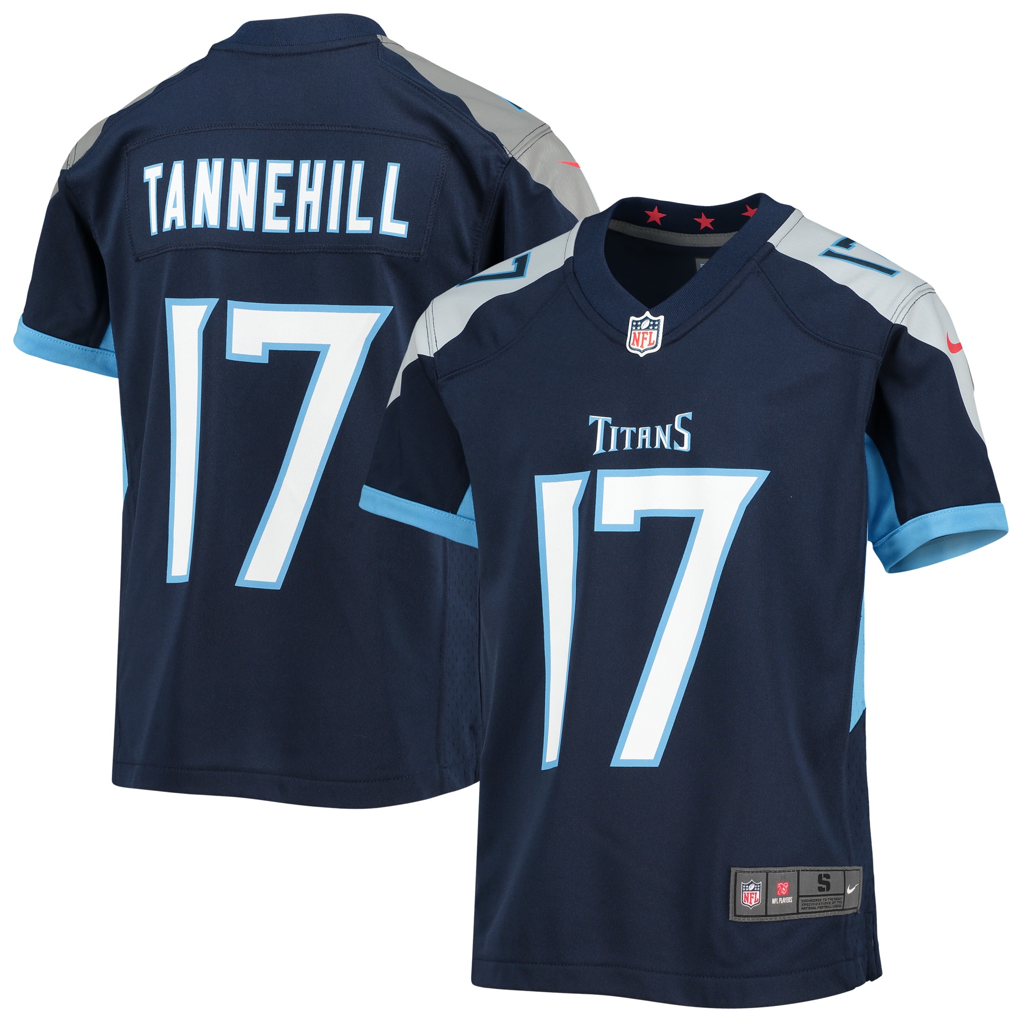 Ryan Tannehill Tennessee Titans Nike Youth Game Jersey - Light Blue