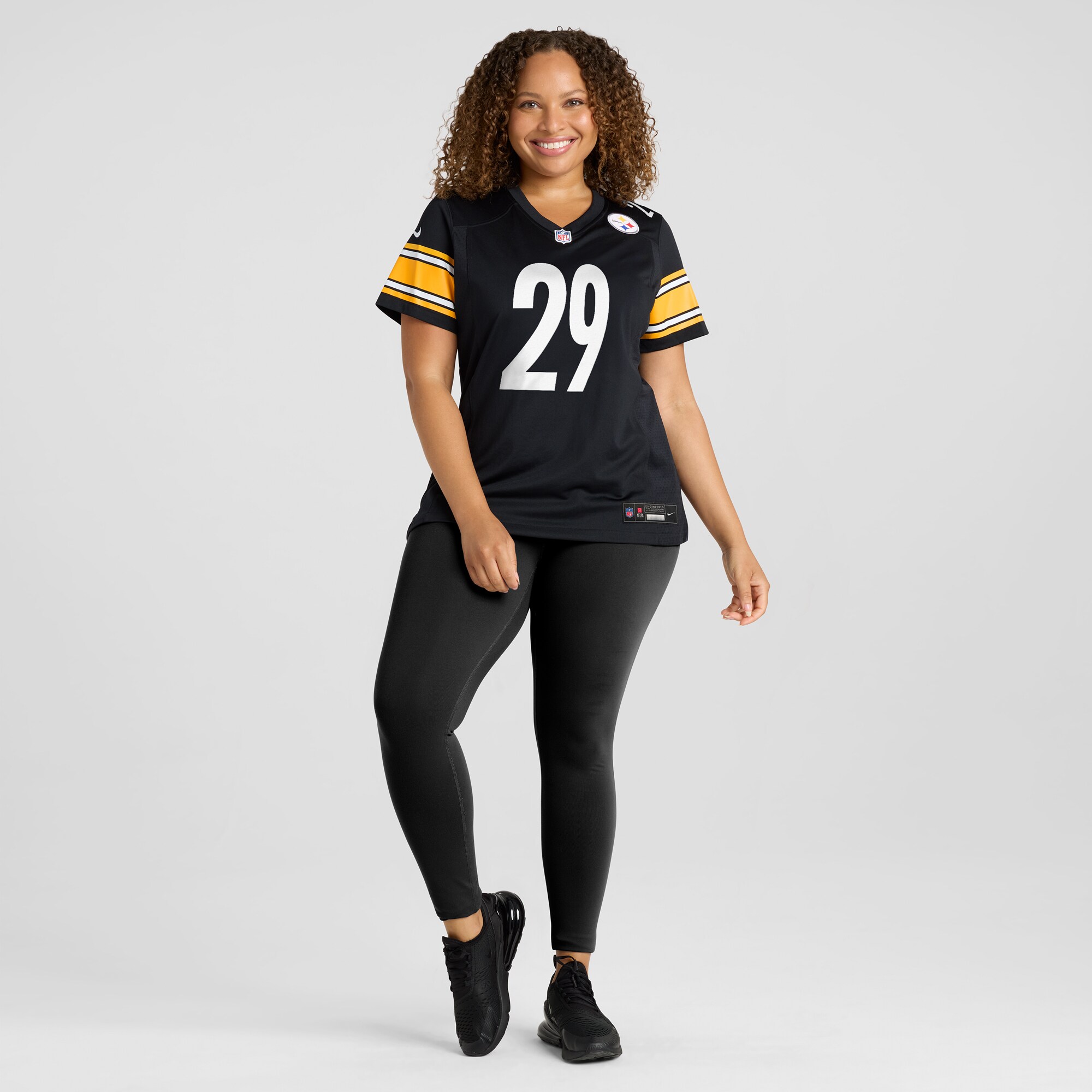 Ryan Watts Pittsburgh Steelers Nike Women's  Game Jersey -  Black